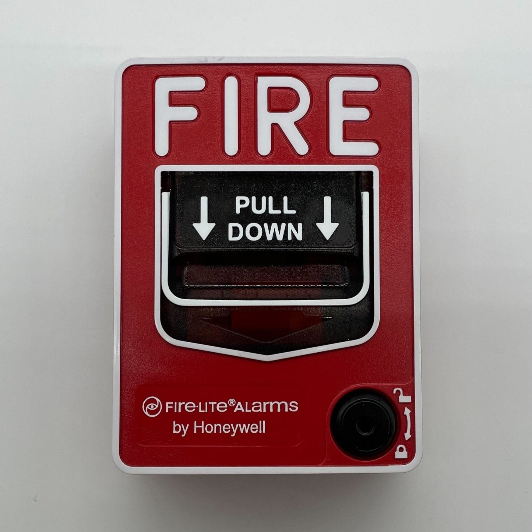 Firelite BG-12S Single-Action Pull Station with Pigtail Connections - The Fire Alarm Supplier