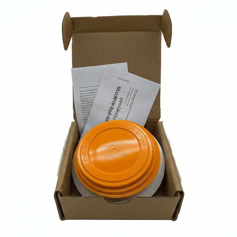 【元箱、保証書、アダプタ付】Bender e MKIII Orange Fire-Lite SD365R Photoelectric Smoke Detector - The Fire Alarm