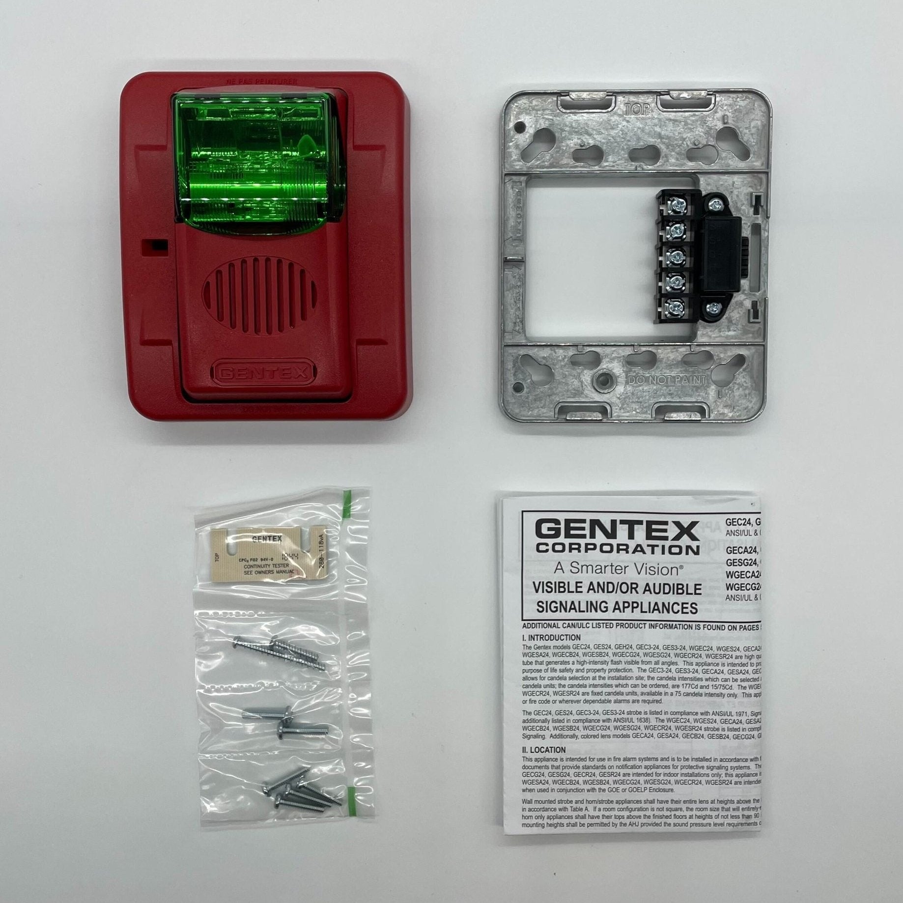 Gentex GECG24PWR - The Fire Alarm Supplier