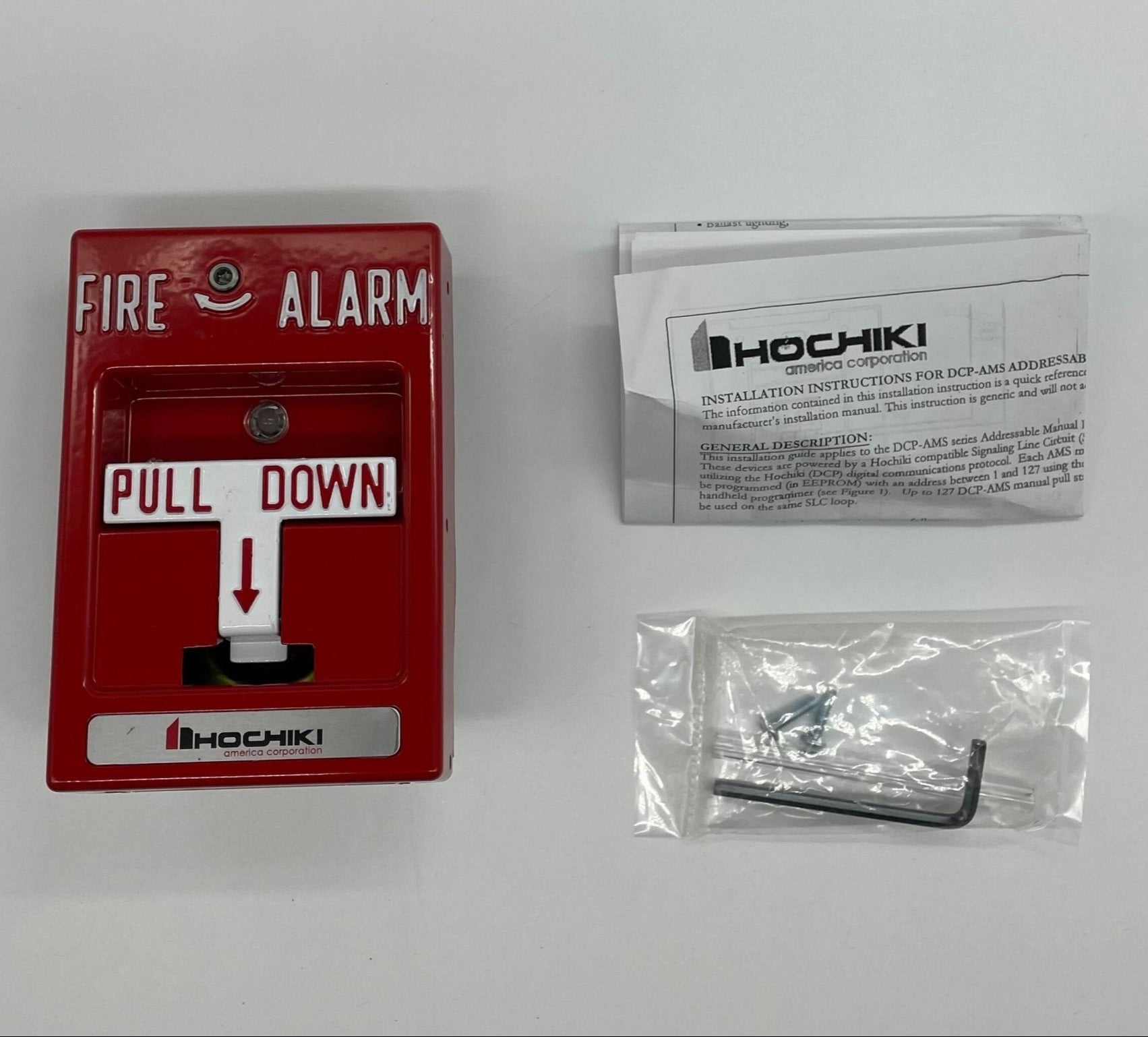 Hochiki DCP-AMS Single Action Add Manual Ps - The Fire Alarm Supplier