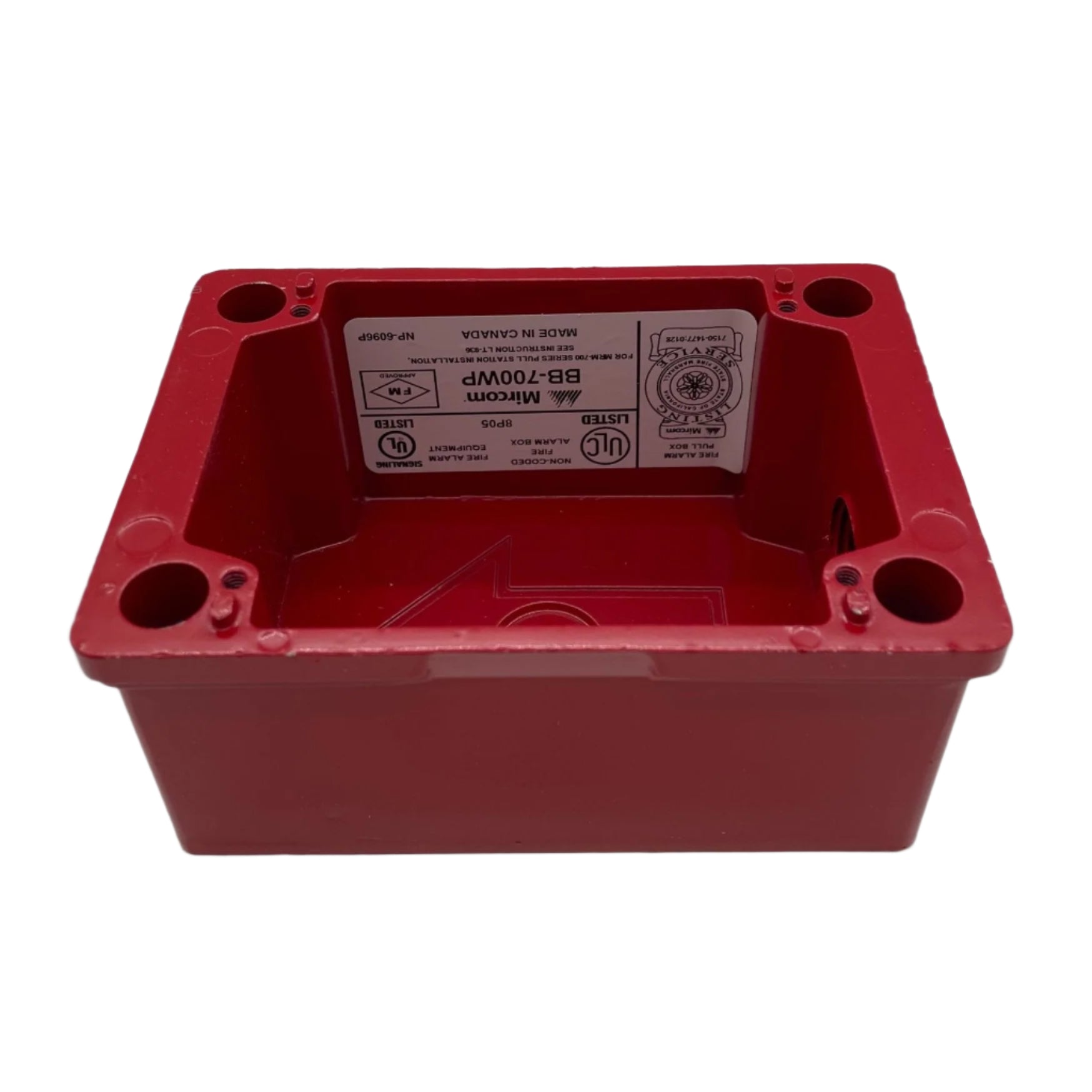 Mircom BB-700WP Weather Proof Surface Mount Box - The Fire Alarm Supplier