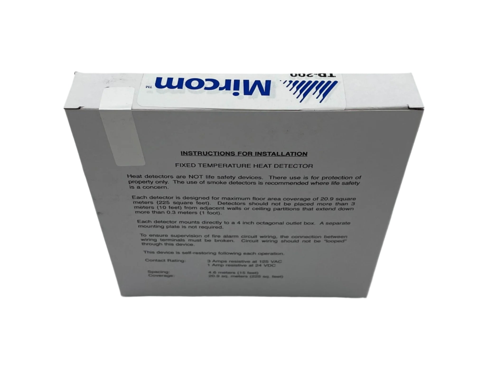 Mircom TD-200 - The Fire Alarm Supplier