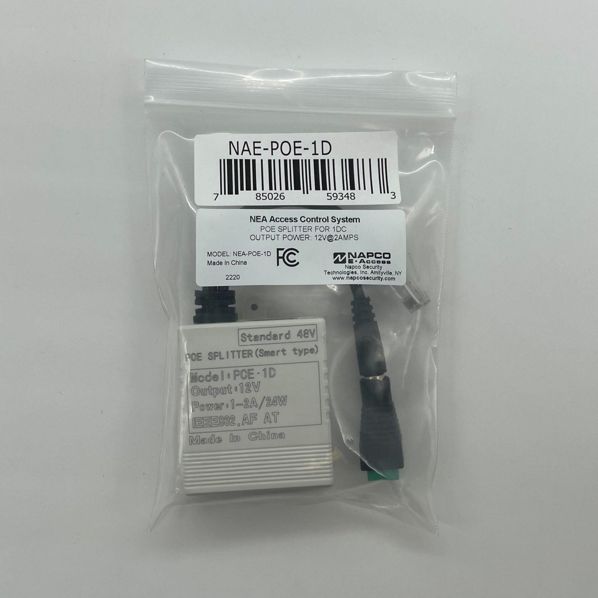 Napco NAE-POE-1D - The Fire Alarm Supplier