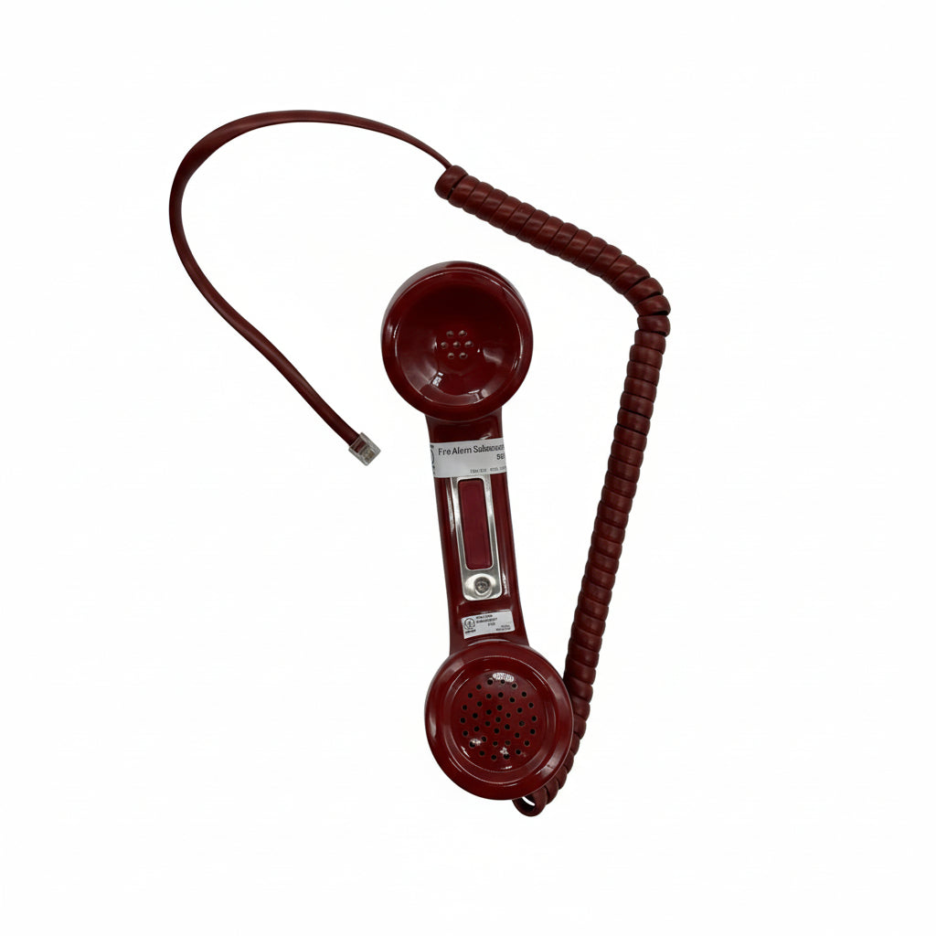 Notifier TELH-1 Firefighters’ Telephone Handset, emergency communication device with sturdy design for fire safety communication.