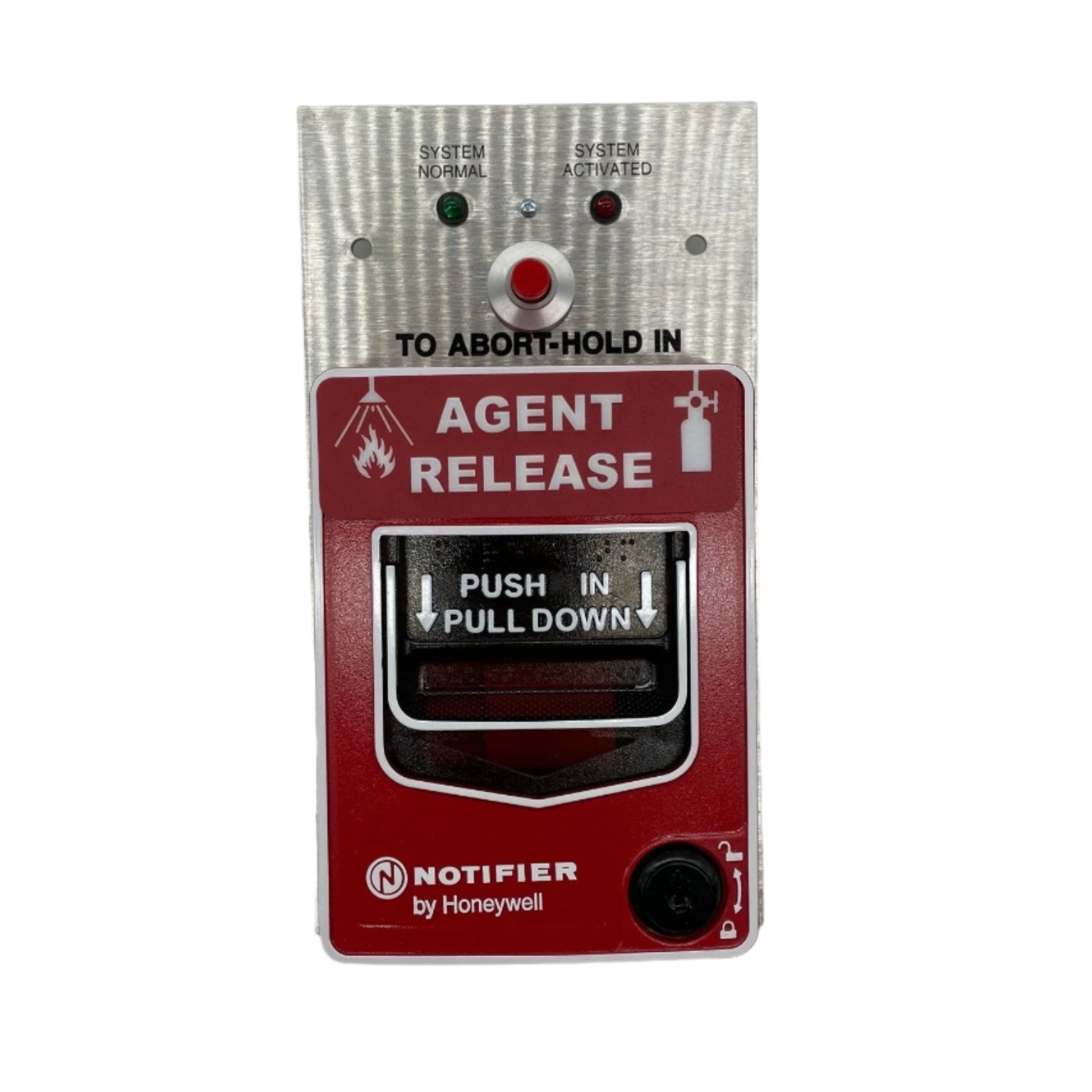 Pulsante Di Allarme N-MPS-2A Notifier By Honeywell | Stazione Traino Singola Azione | Nuovo
