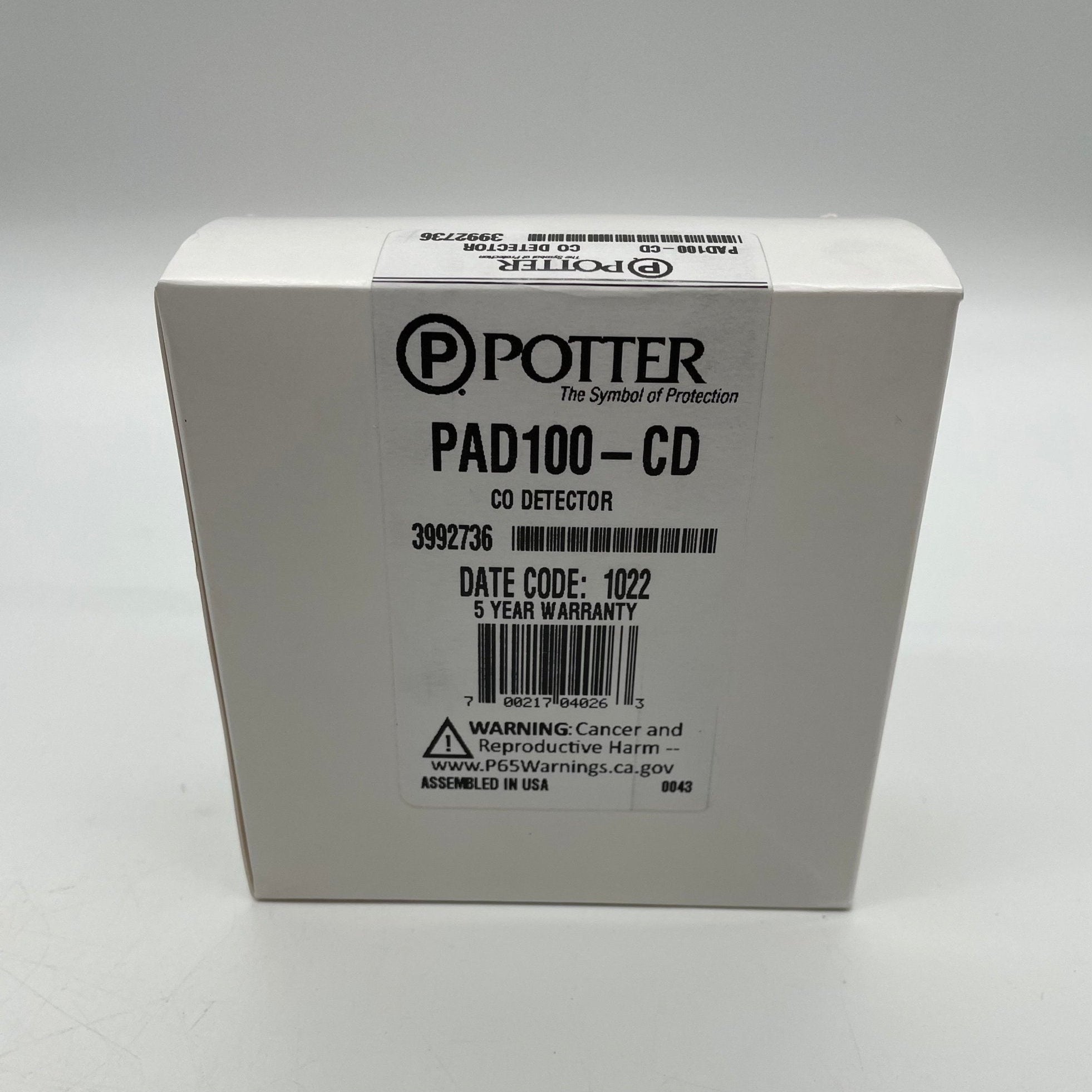 Potter PAD100-CD - The Fire Alarm Supplier
