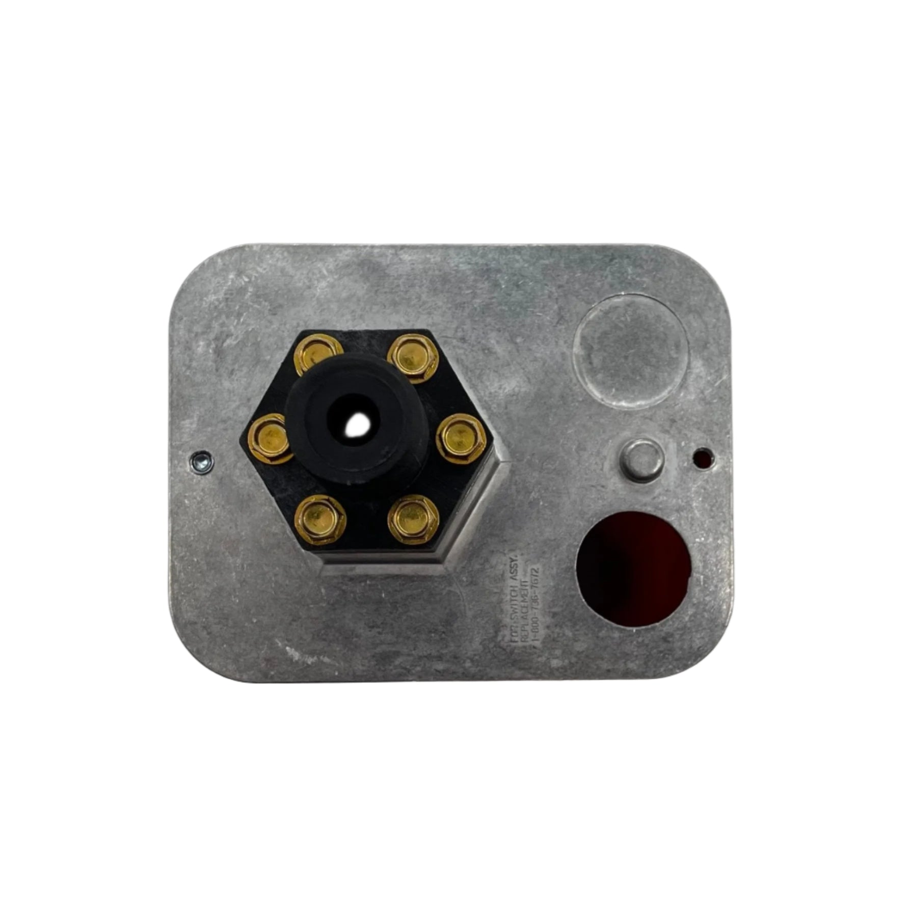 Safe Signal EPS120-2 power supply with two SPDT switches, featuring compact design and reliable electrical connections.