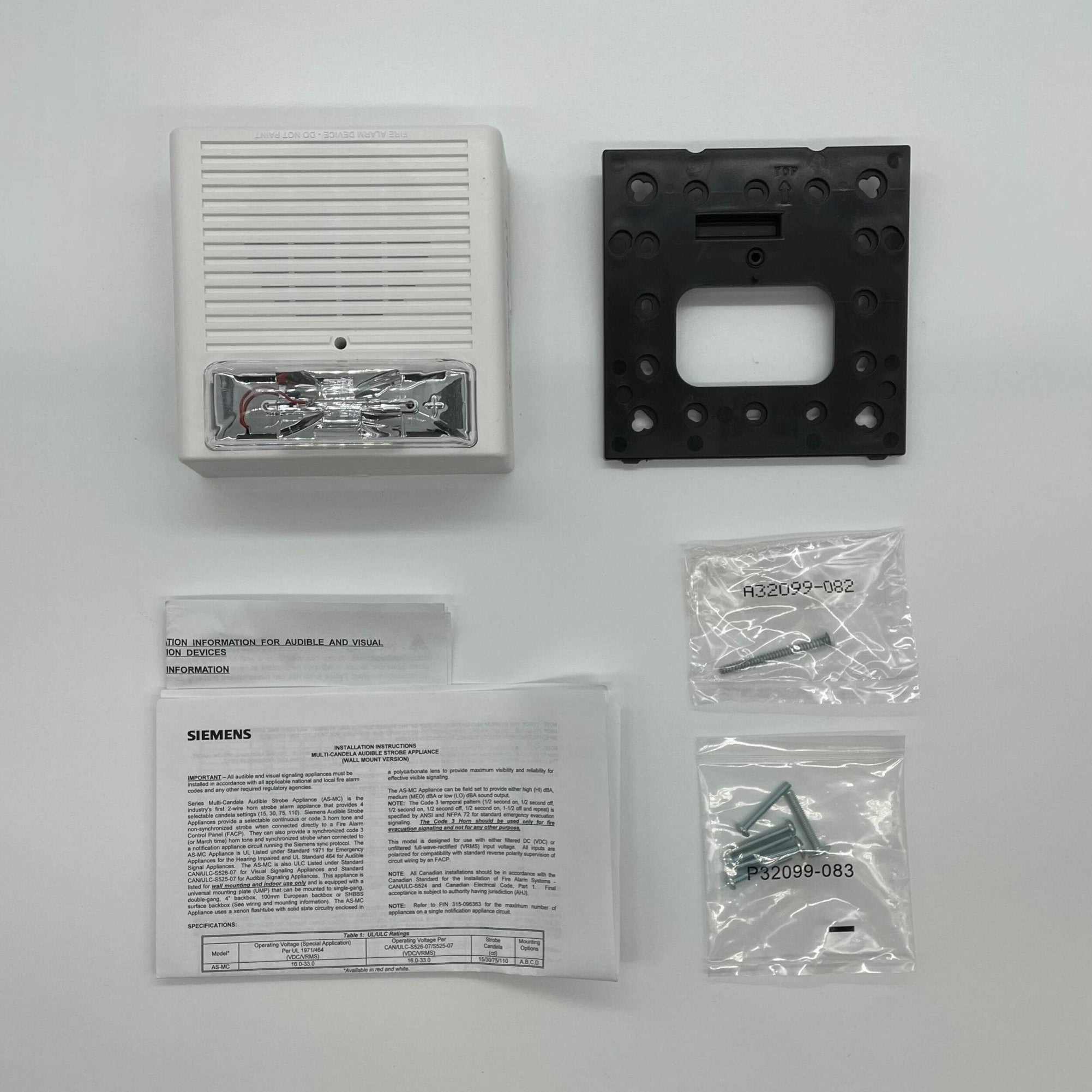 Siemens AS-MC-W - The Fire Alarm Supplier