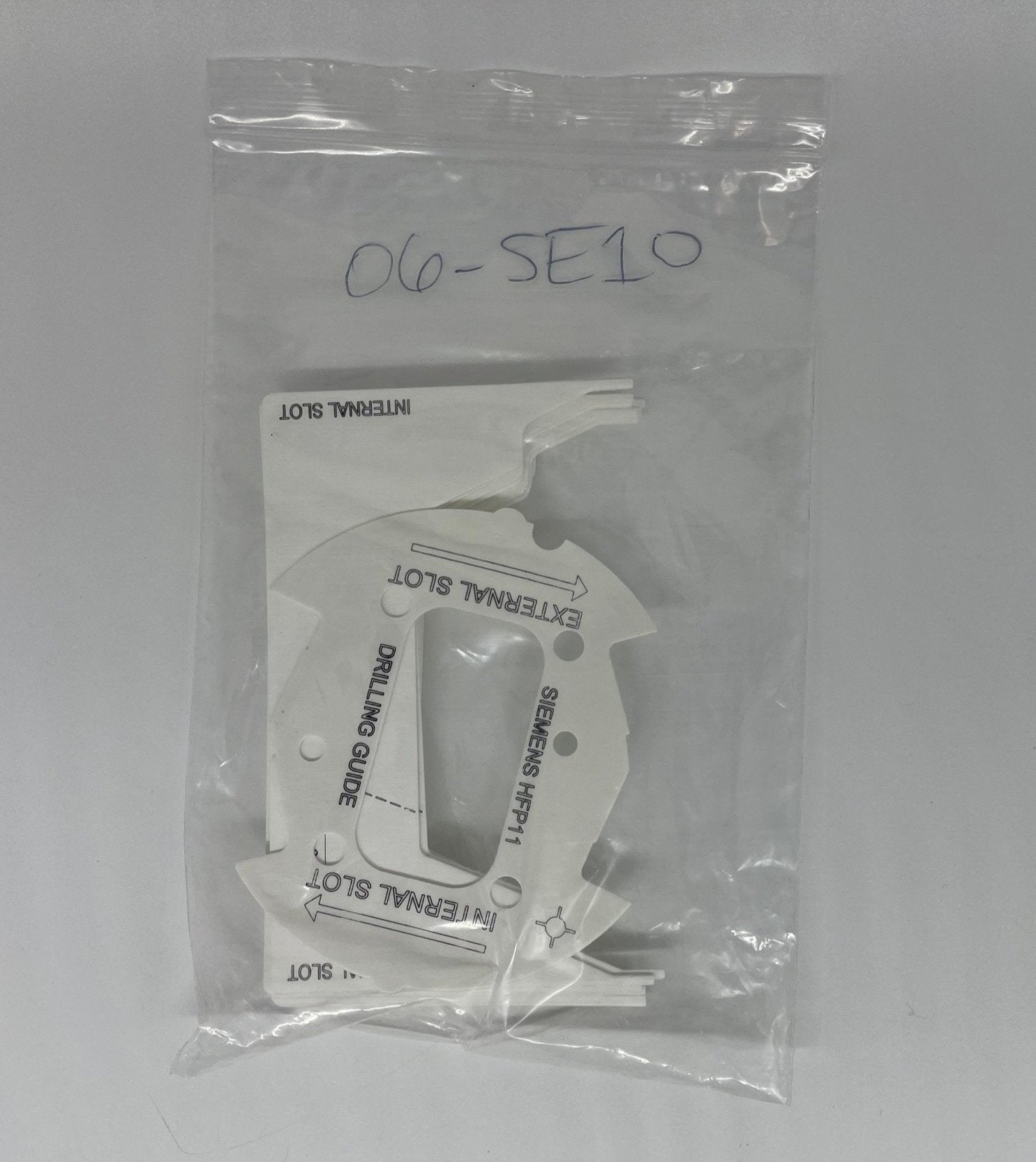 Siemens HFP-11 baffles for HVAC systems, shown in the Siemens 06-SE10 model, with a focus on the baffle design and structure.