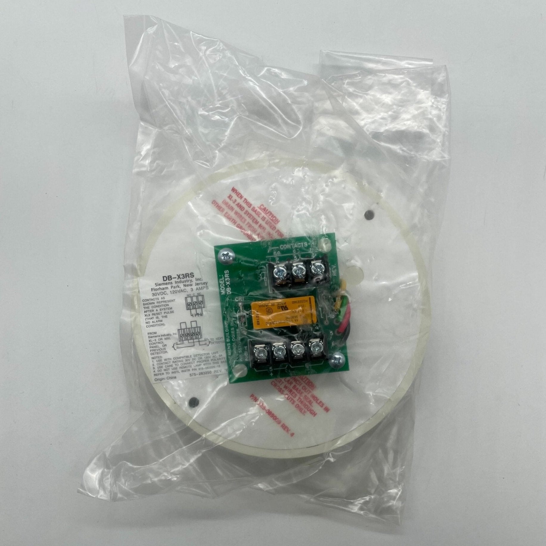 Siemens DB-X3RS - The Fire Alarm Supplier