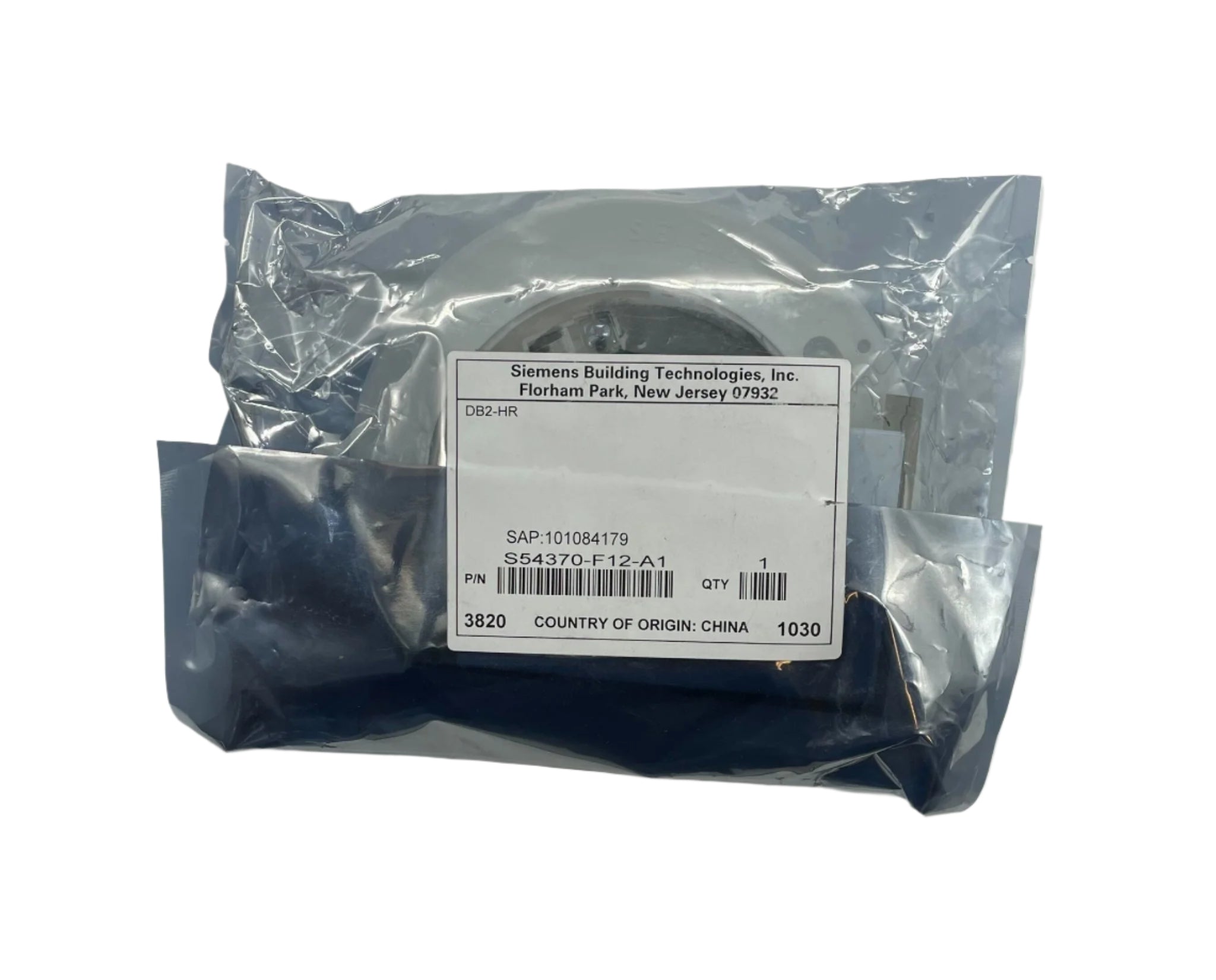 Siemens DB2-HR relay base with mounting clips, designed for reliable electrical connections in automation systems