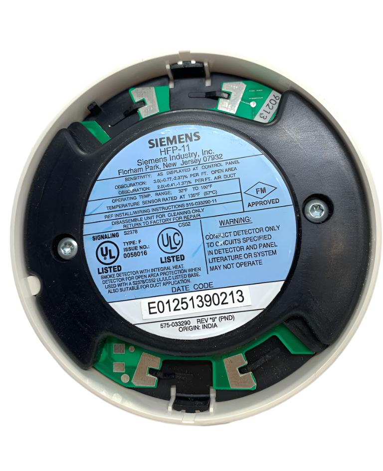 Siemens HFP-11 Intelligent Fire Detector - The Fire Alarm Supplier