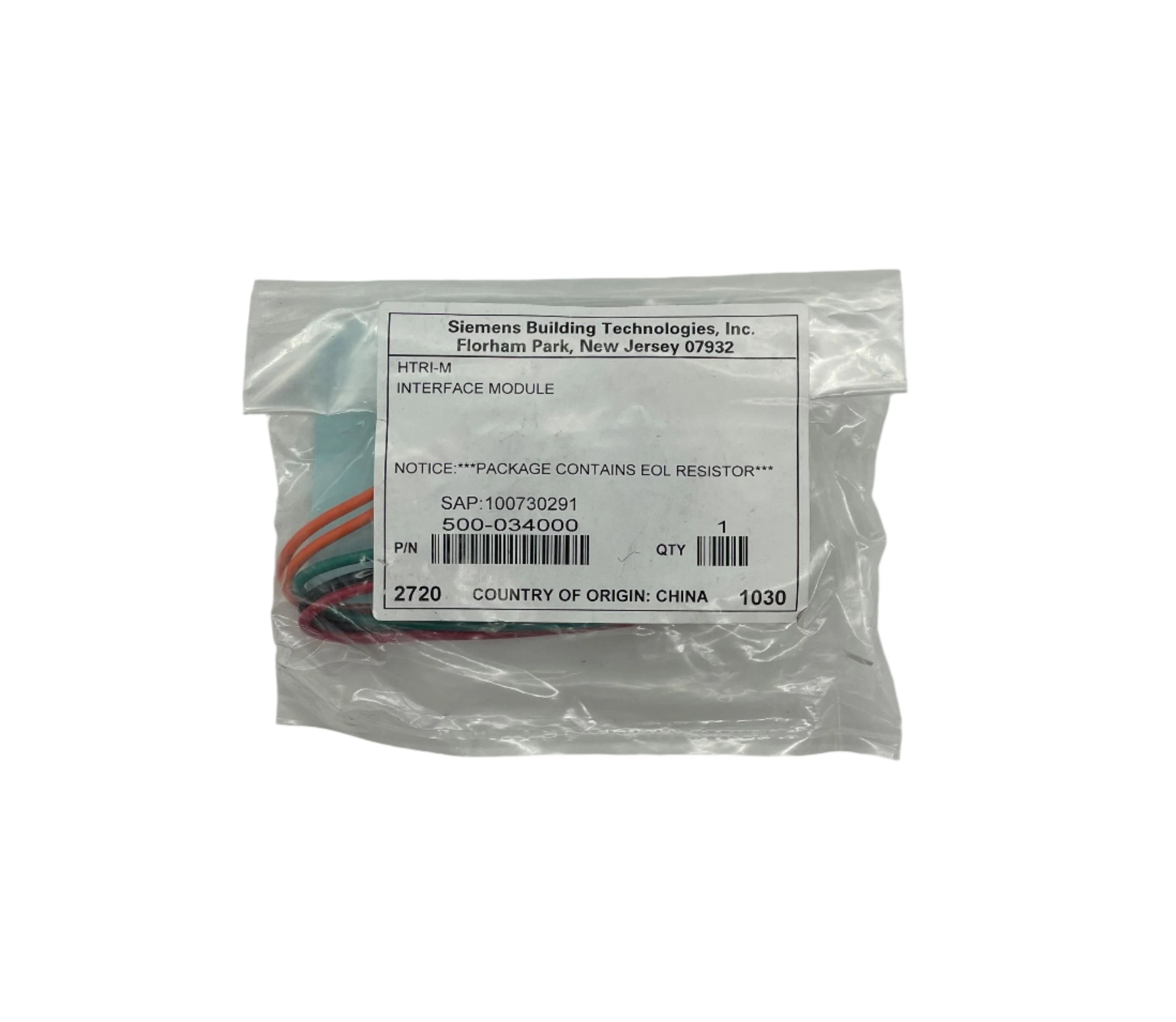 Siemens HTRI-M (500-034000) Single Interface Module - The Fire Alarm Supplier