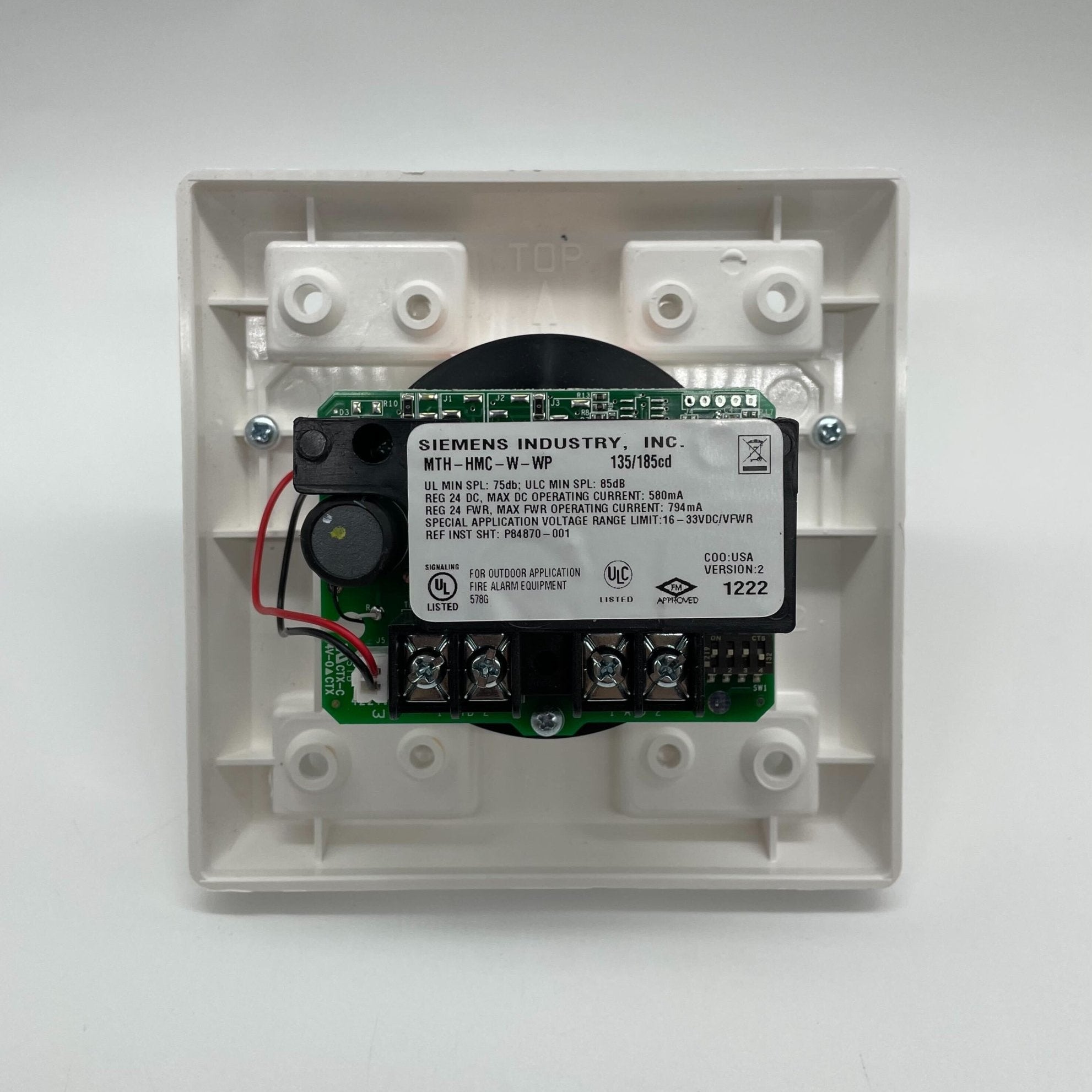 Siemens MTH-HMC-W-WP - The Fire Alarm Supplier