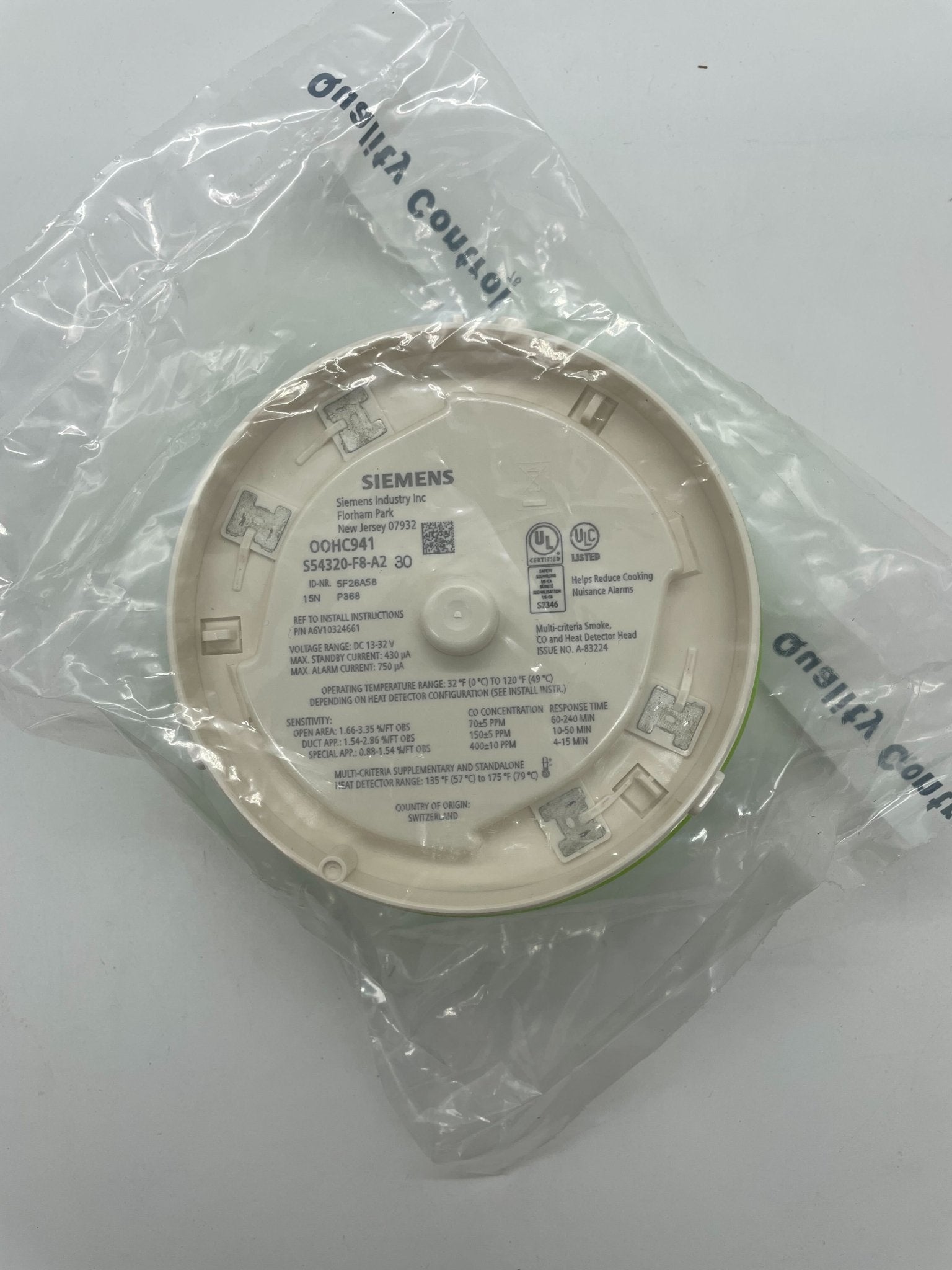 Siemens OOHC941 - The Fire Alarm Supplier