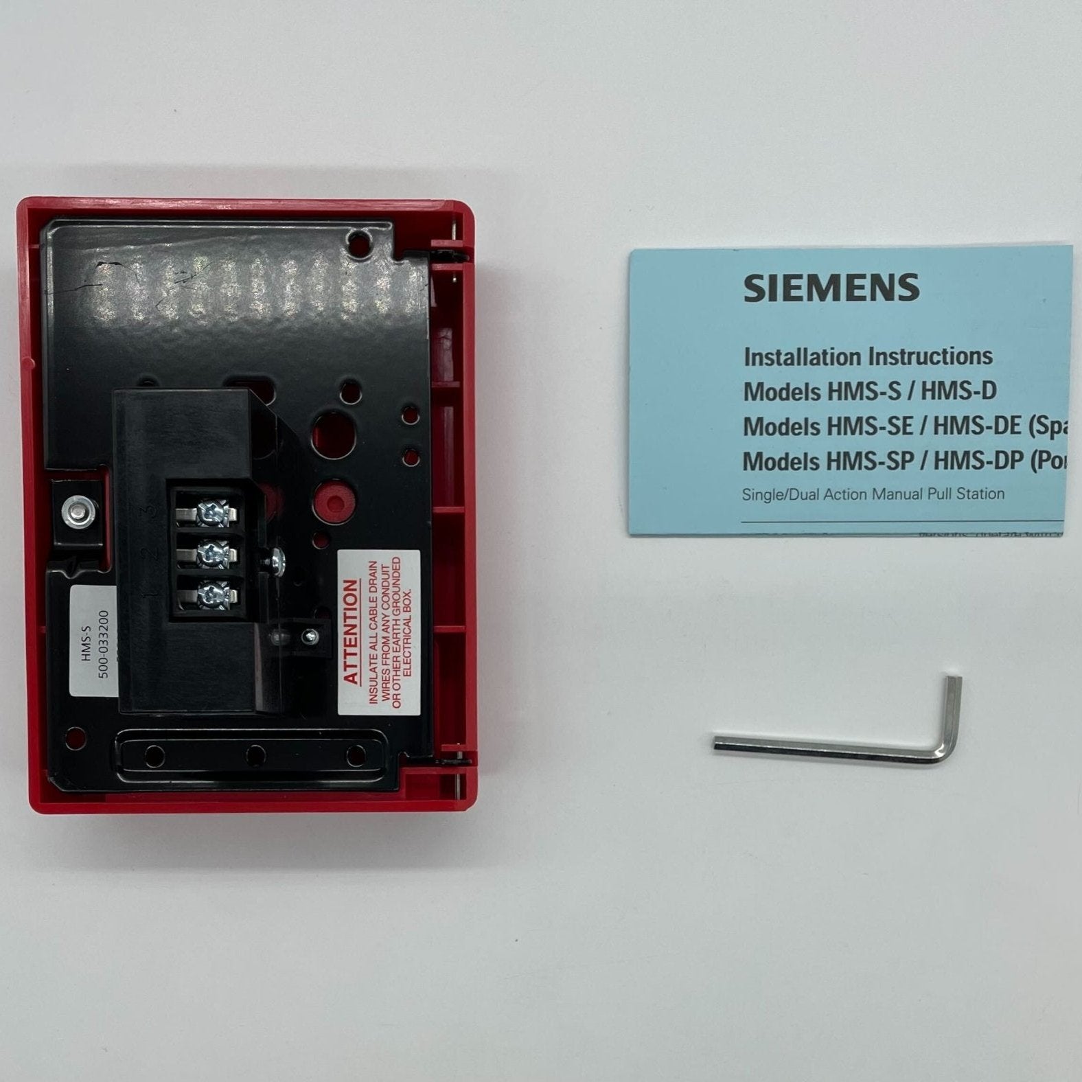 Siemens HMS-S Intelligent Pull Station - The Fire Alarm Supplier
