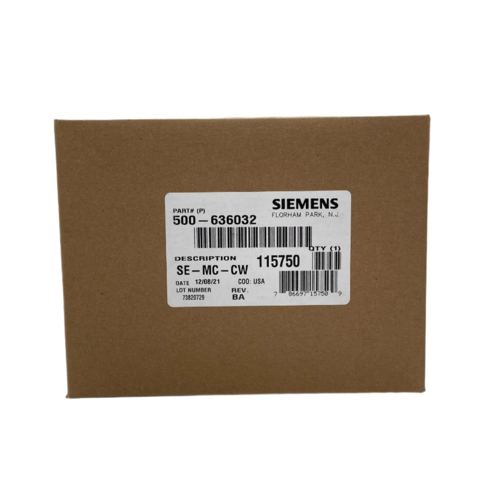 Siemens SE-MC-CW Speaker Strobe - The Fire Alarm Supplier