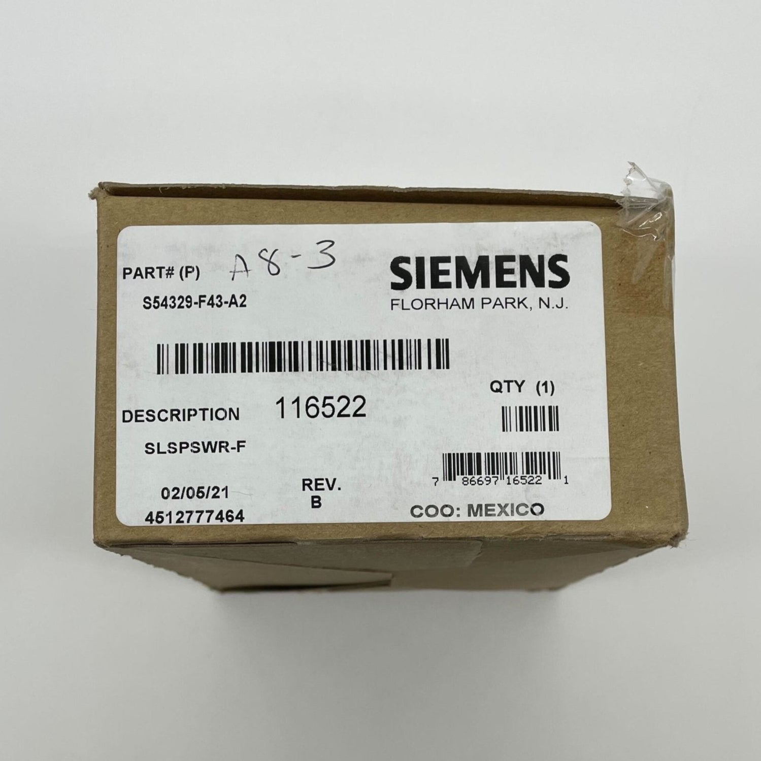 Siemens SLSPSWR-F - The Fire Alarm Supplier