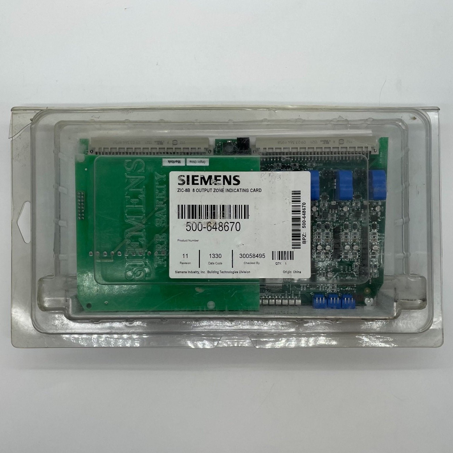 Siemens ZIC-8B - The Fire Alarm Supplier