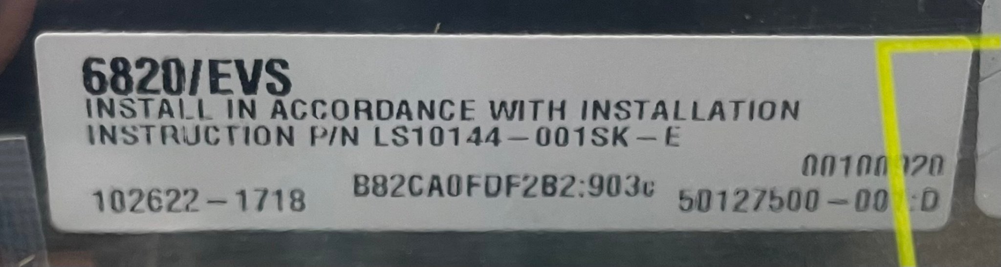 Silent Knight 6820EVSBD - The Fire Alarm Supplier