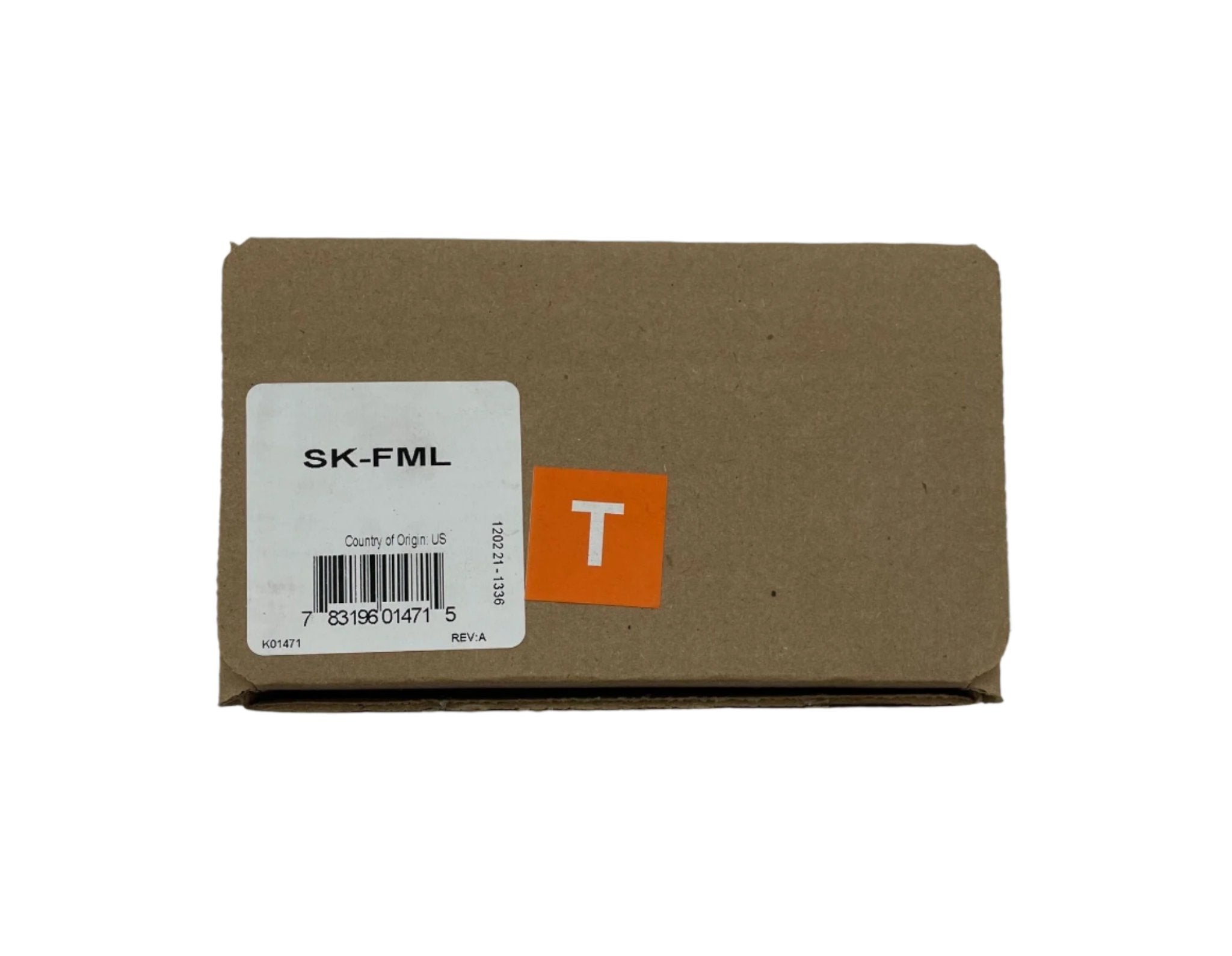 Silent Knight SK-FML plug-in fiber loop module for fire alarm systems, shown in a close-up image of the device.