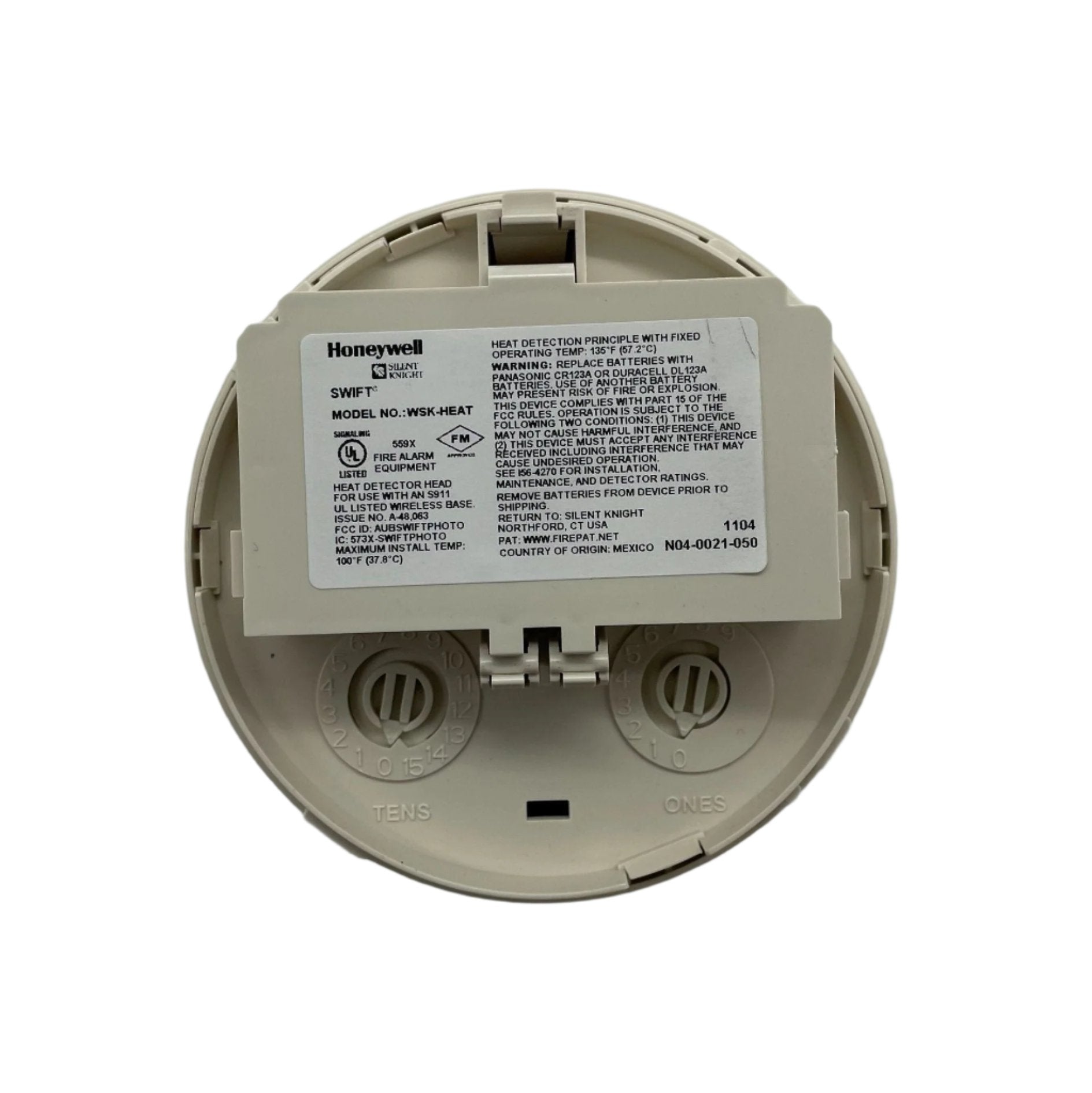Silent Knight WSK-HEAT - The Fire Alarm Supplier