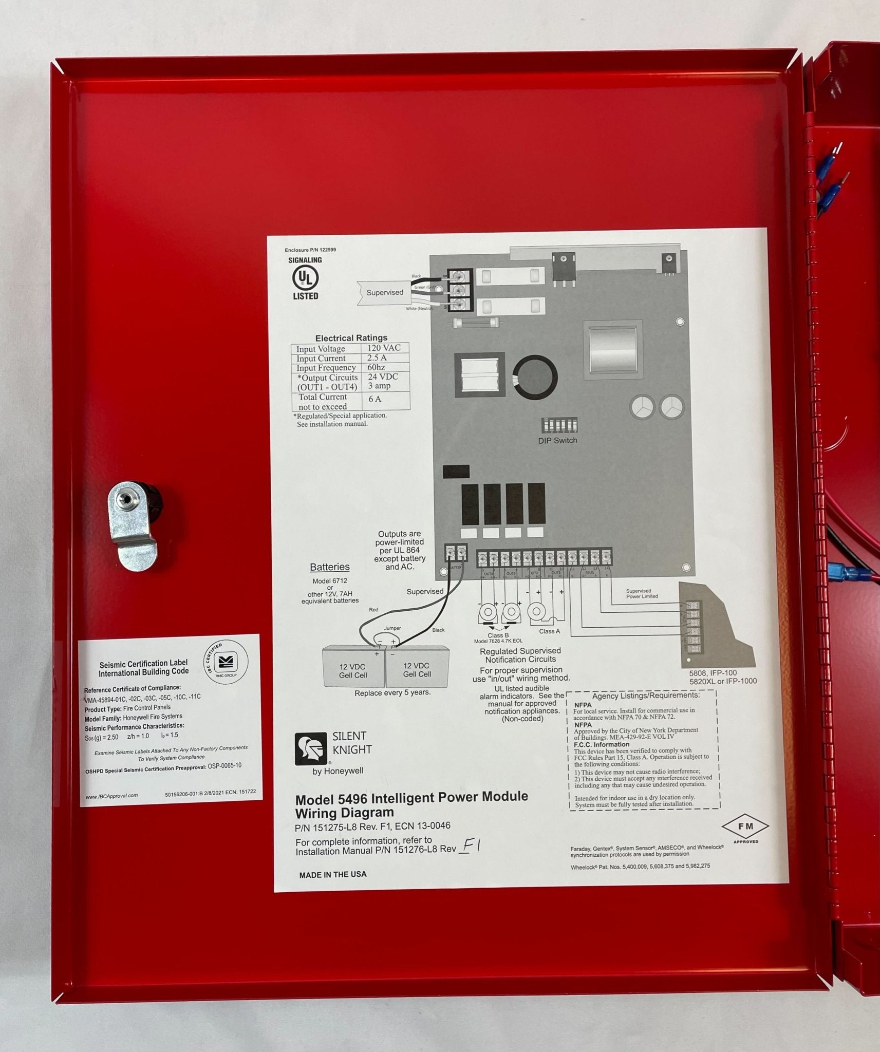 Silent Knight 5496 - The Fire Alarm Supplier