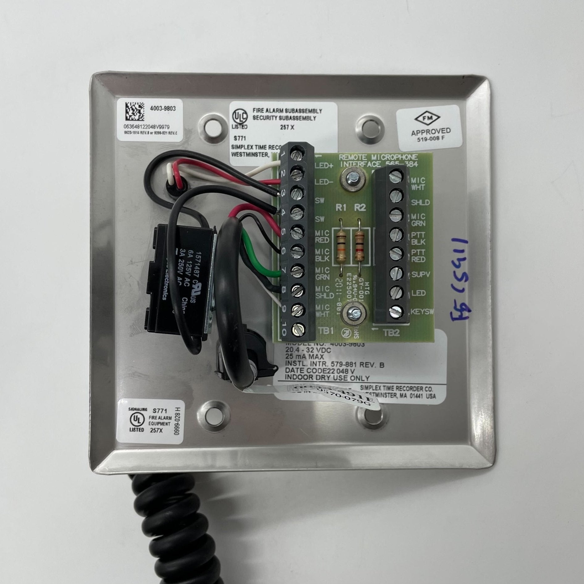 Simplex 4003-9803 - The Fire Alarm Supplier