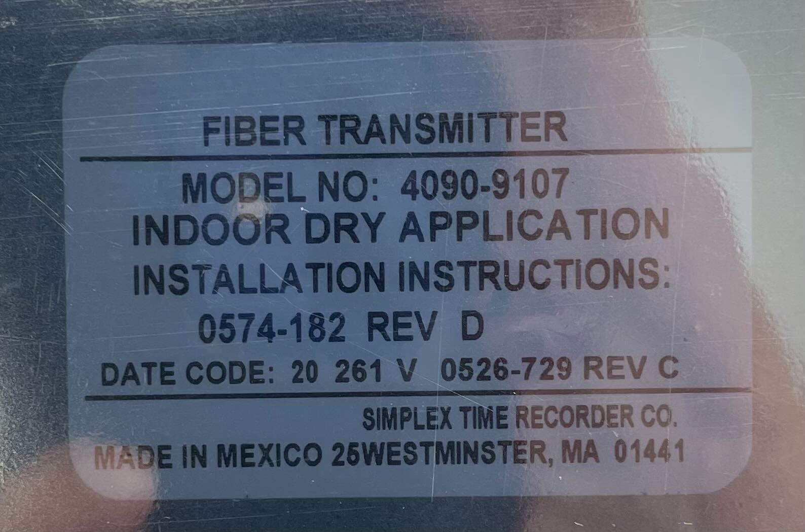 Simplex 4090-9107 - The Fire Alarm Supplier