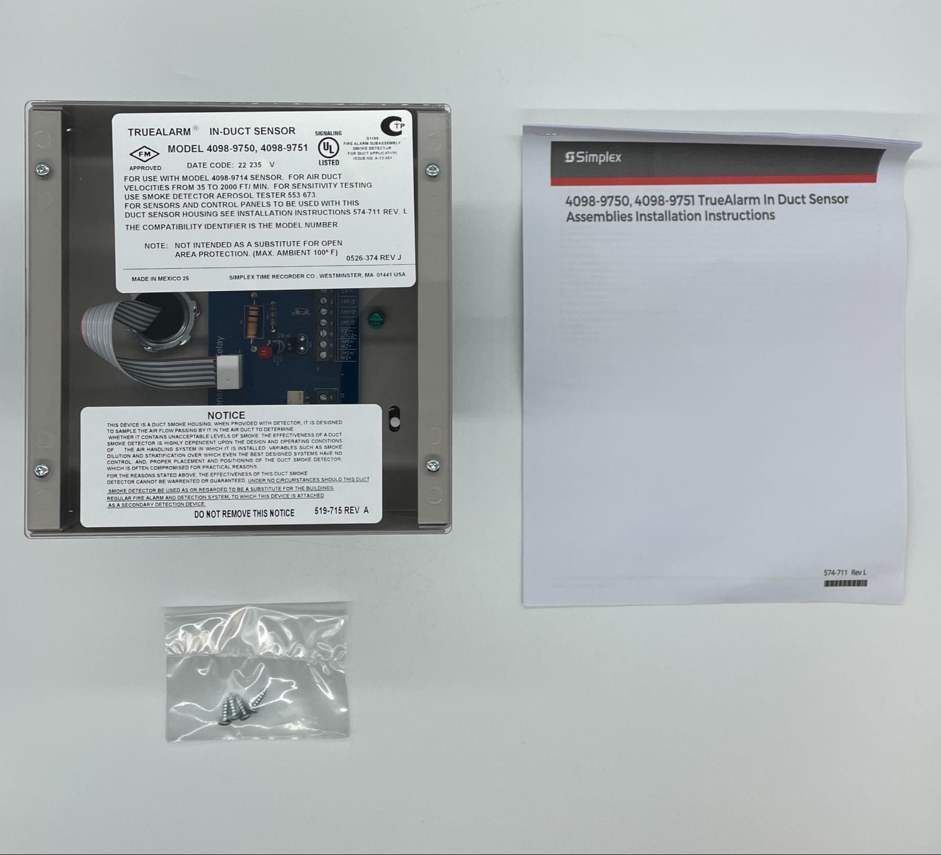 Simplex 4098-9751 In-Duct Sensor - The Fire Alarm Supplier