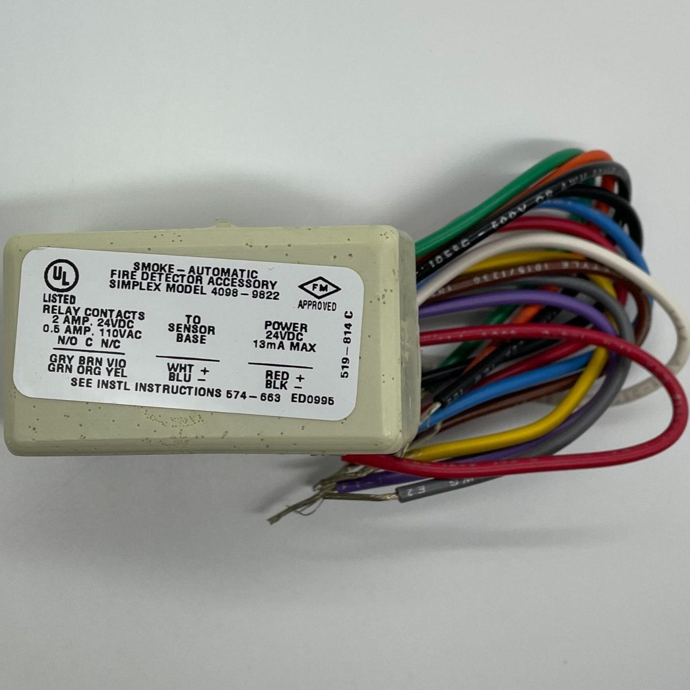 Simplex 4098-9822 Truealarm Relay Module - The Fire Alarm Supplier