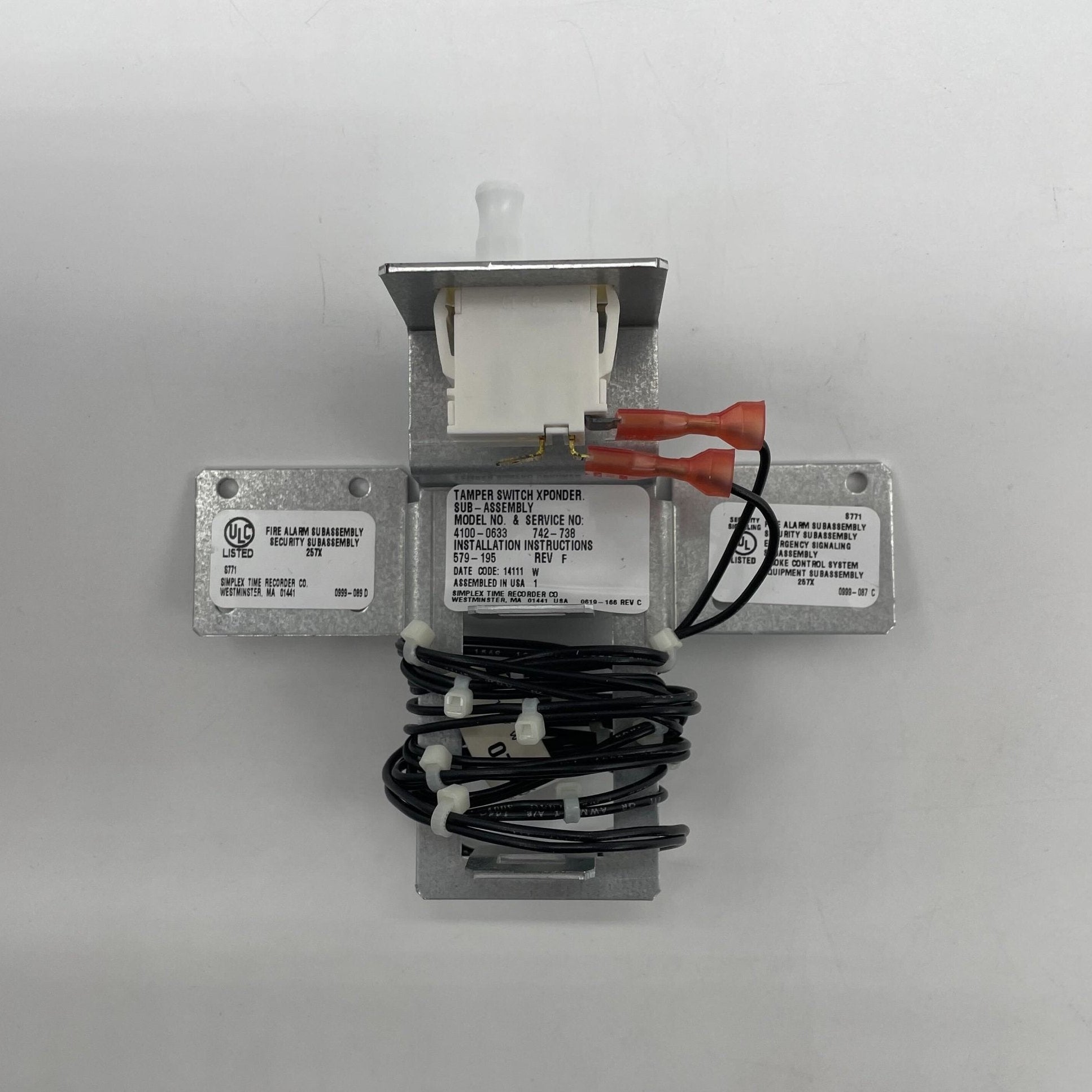 Simplex 4100-0633 Transponder Tamper Switch - The Fire Alarm Supplier
