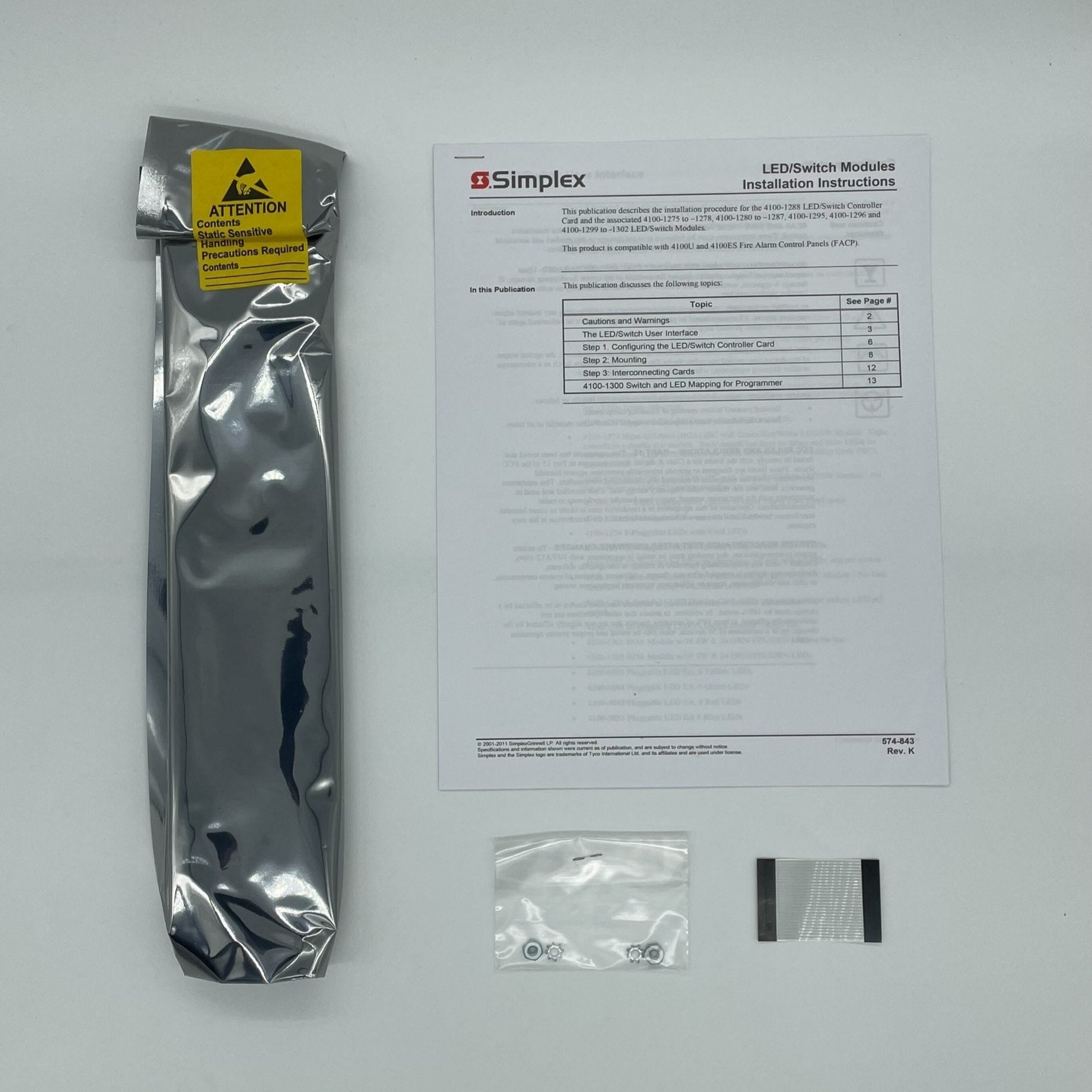 Simplex 4100-1277 16 Red/Yel Pluggable Led Mod - The Fire Alarm Supplier