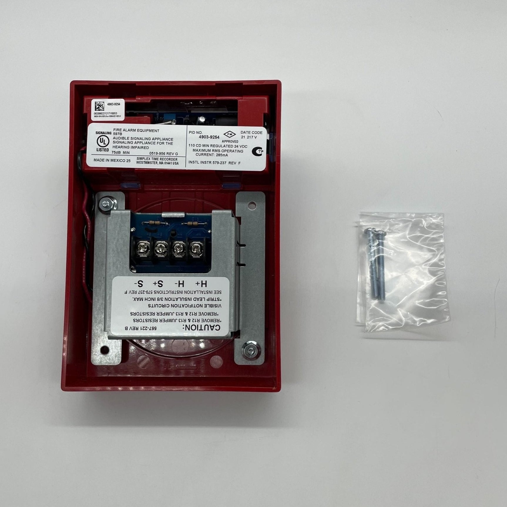 Simplex 4903-9254 Horn Strobe - The Fire Alarm Supplier