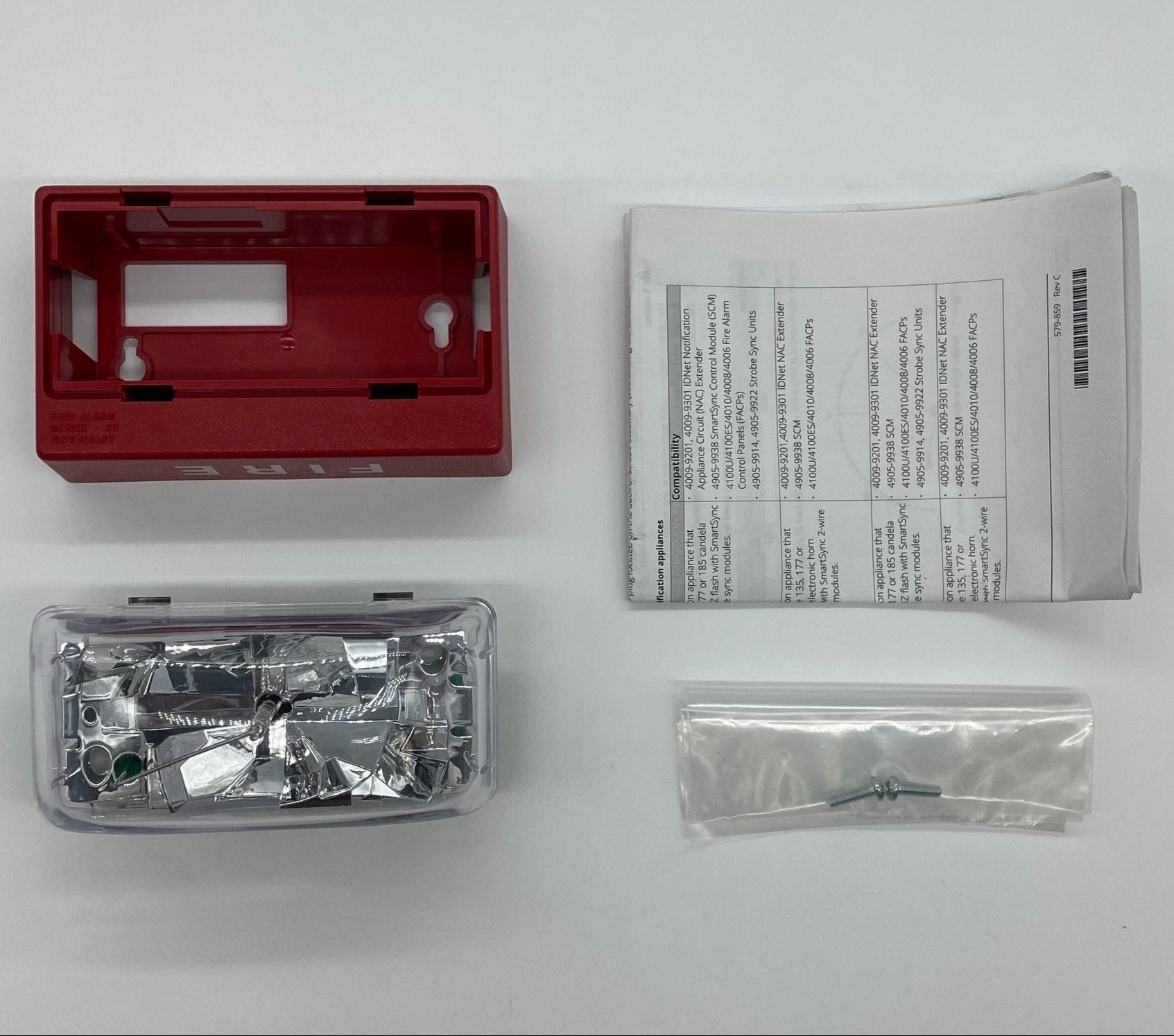 Simplex 4906-9110 Non-Addessable Ceiling Strobe - The Fire Alarm Supplier