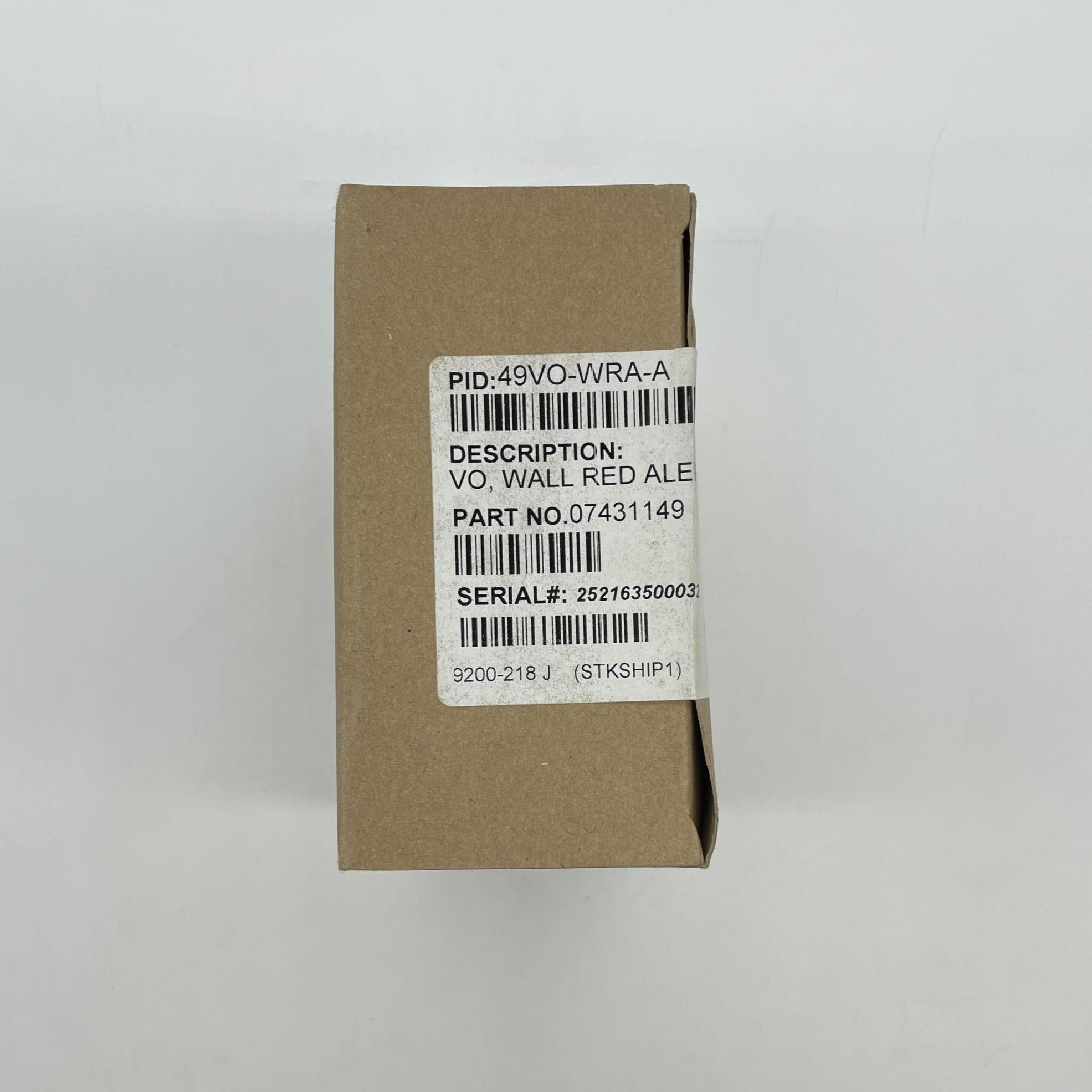 Simplex 49VO-WRA-A Wall Cover Strobe Amber Lens - The Fire Alarm Supplier