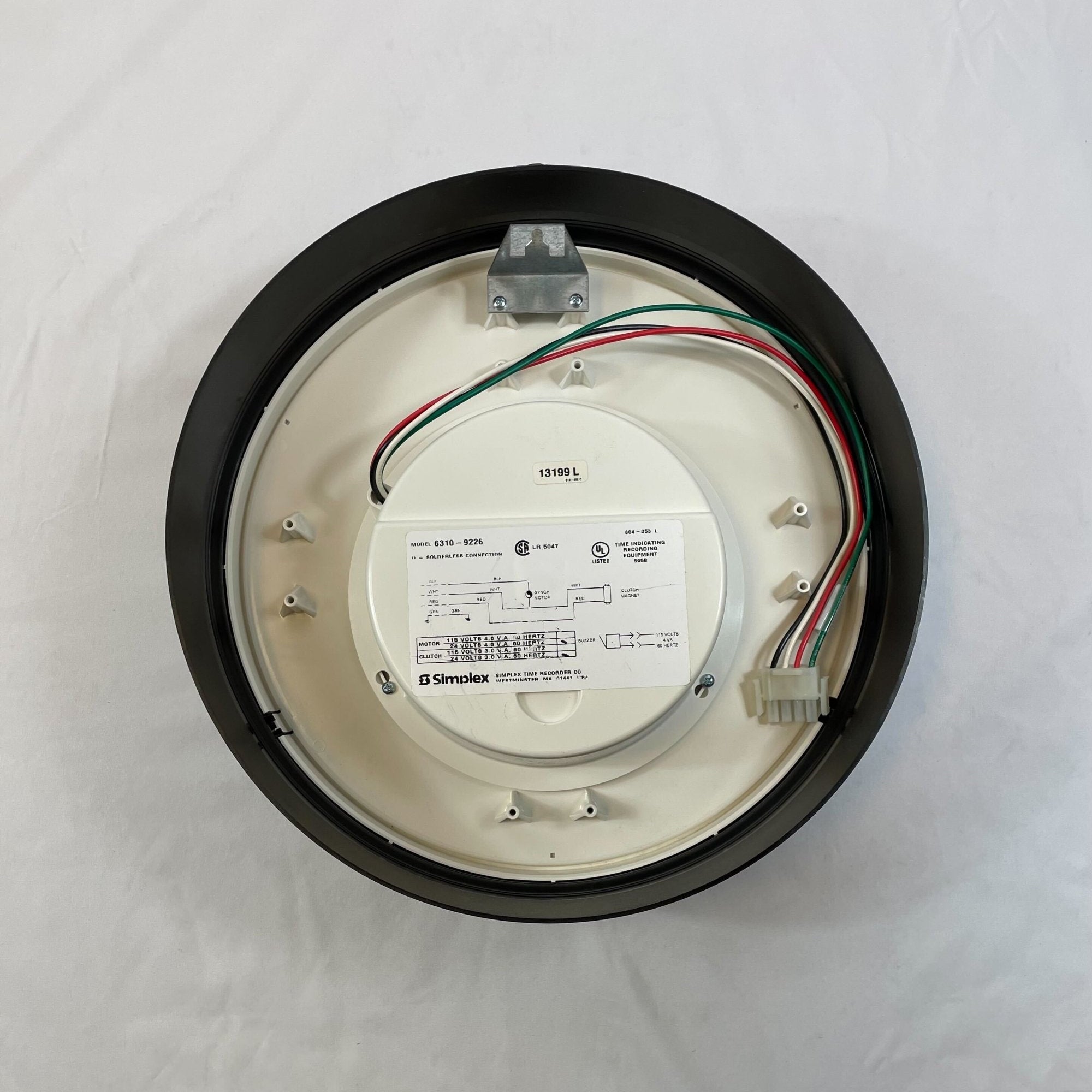 Simplex 6310-9226 Clock Round Surface Mount - The Fire Alarm Supplier