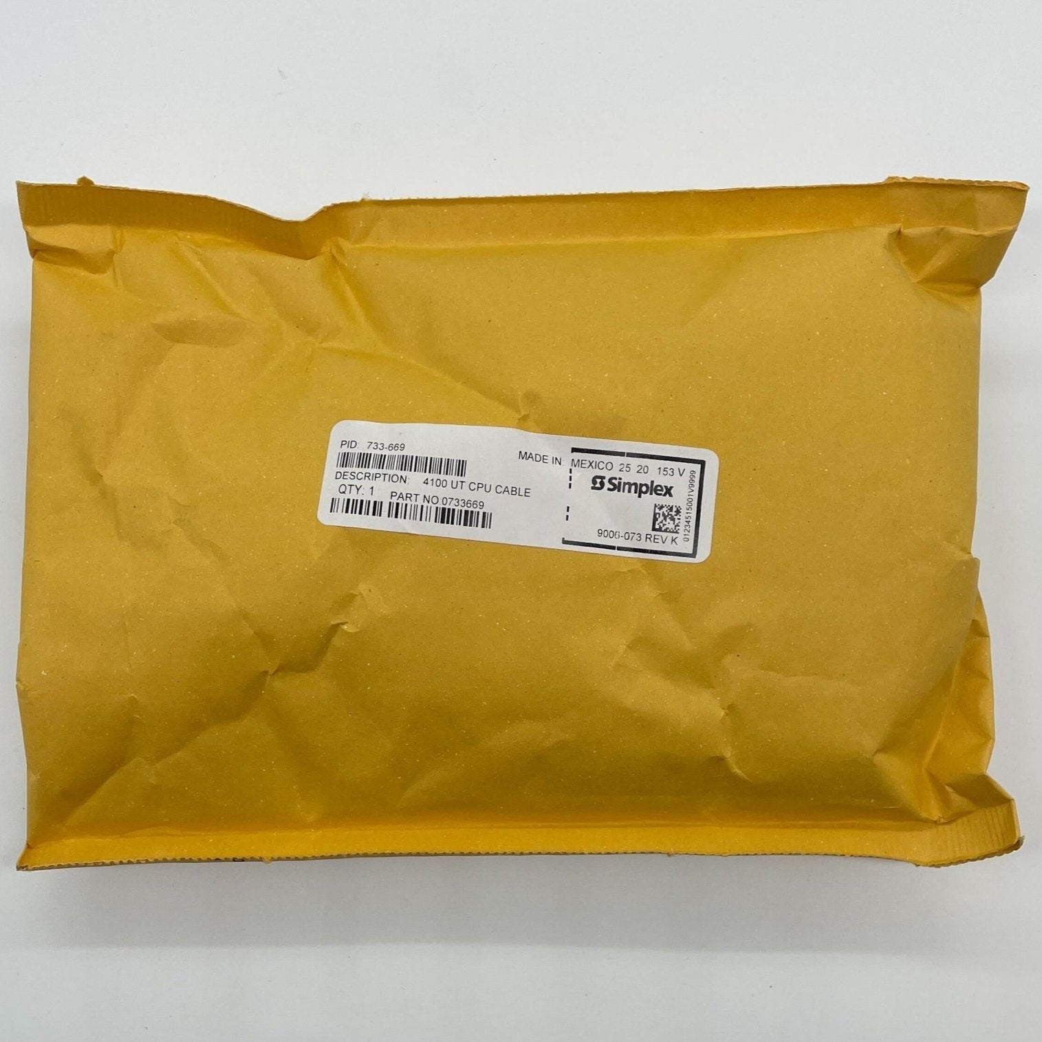 Simplex 733-669 CPU Cable - The Fire Alarm Supplier