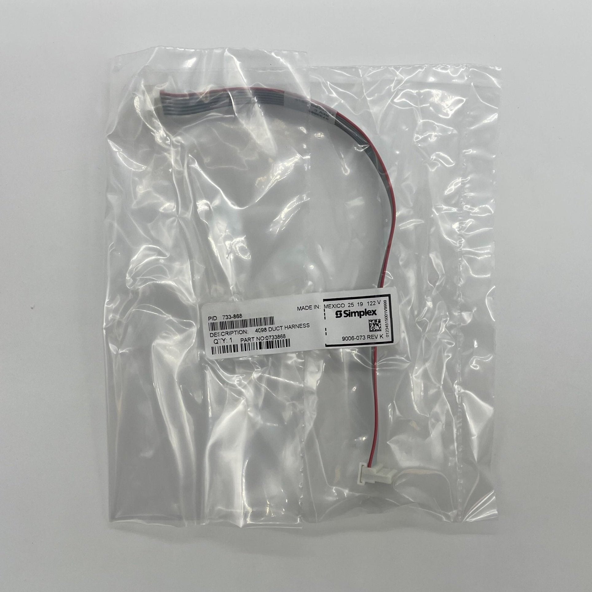 Simplex 733-868 Duct Harness - The Fire Alarm Supplier