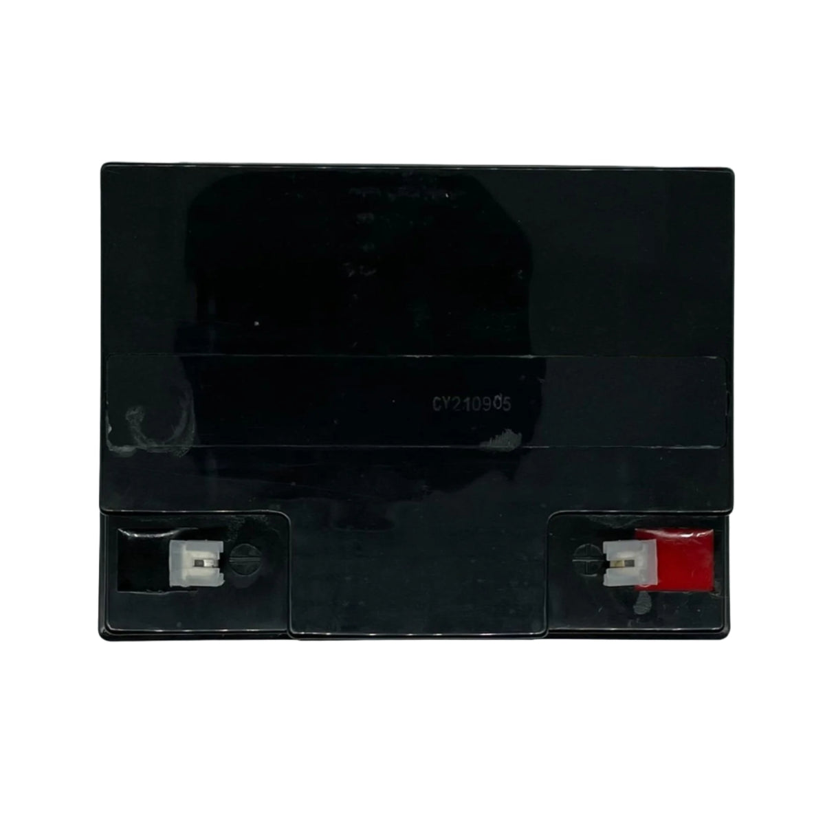 Simplex 2081-9287 12V 25Ah battery with black casing and terminal connectors, designed for reliable power supply.
