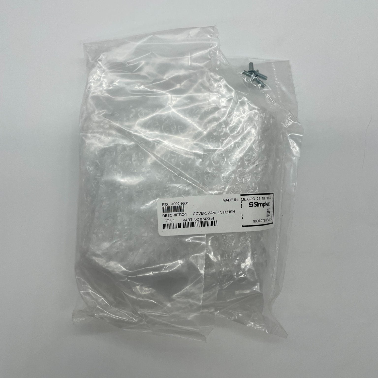 Simplex 4090-9801 Cover Plate - The Fire Alarm Supplier