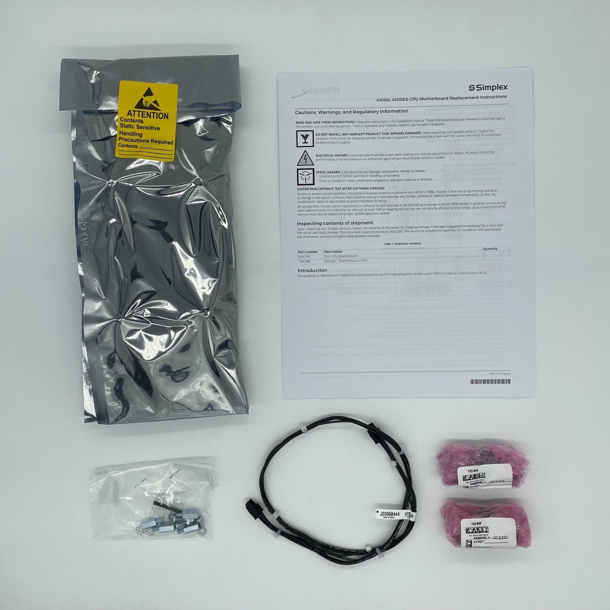Simplex 743-2265 CPU Motherboard | The Fire Alarm Supplier