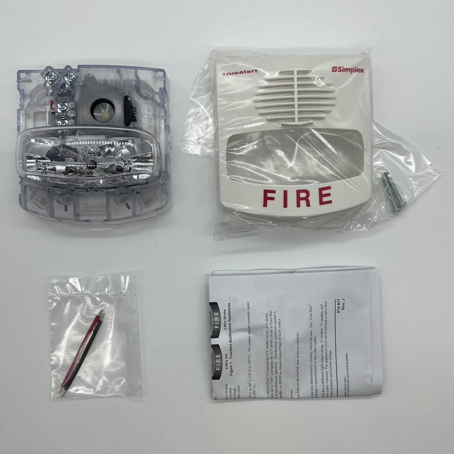 Simplex 4903-9432 | 75CD White Std Non-Adress - The Fire Alarm Supplier