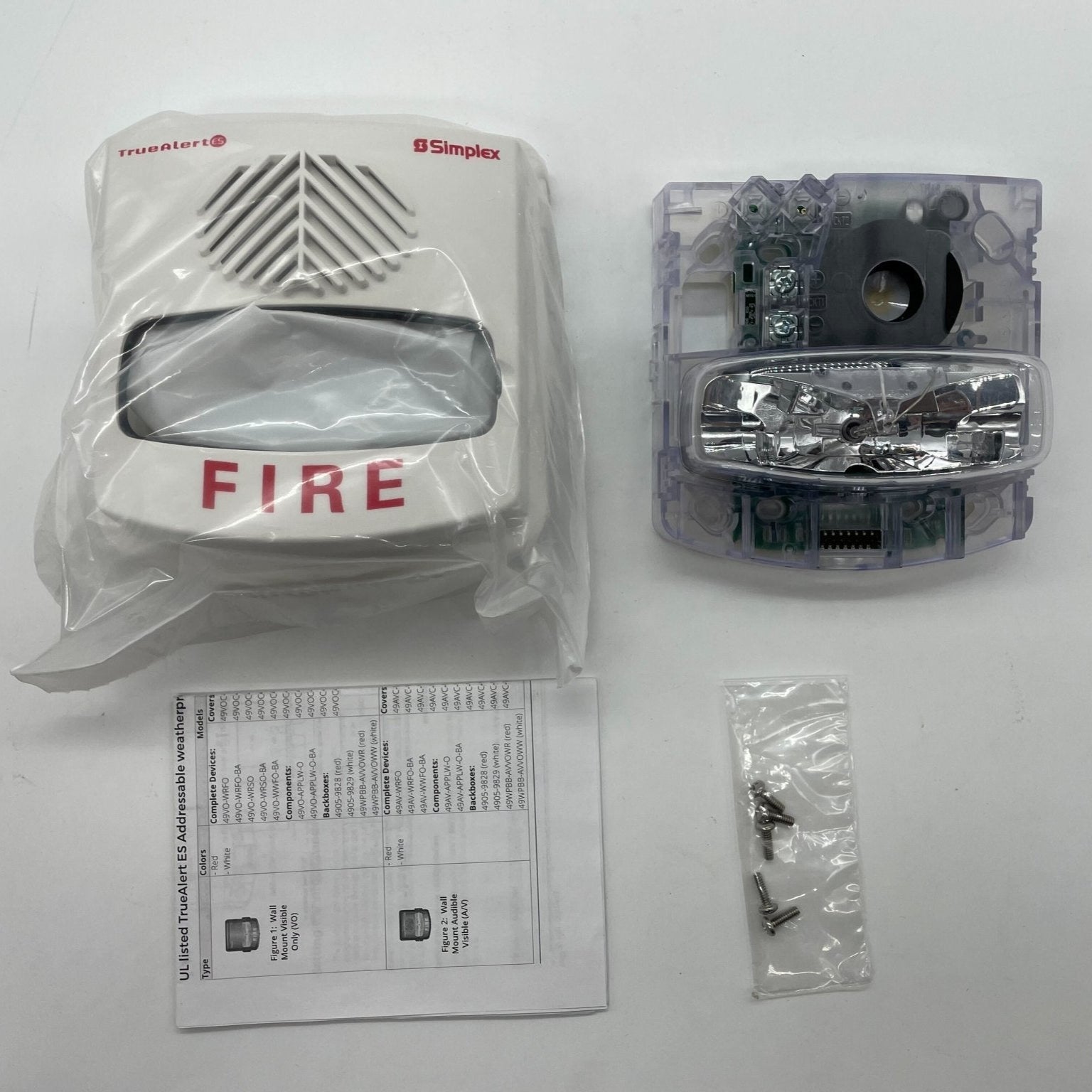 Simplex 49AV-WWFO-BA - The Fire Alarm Supplier