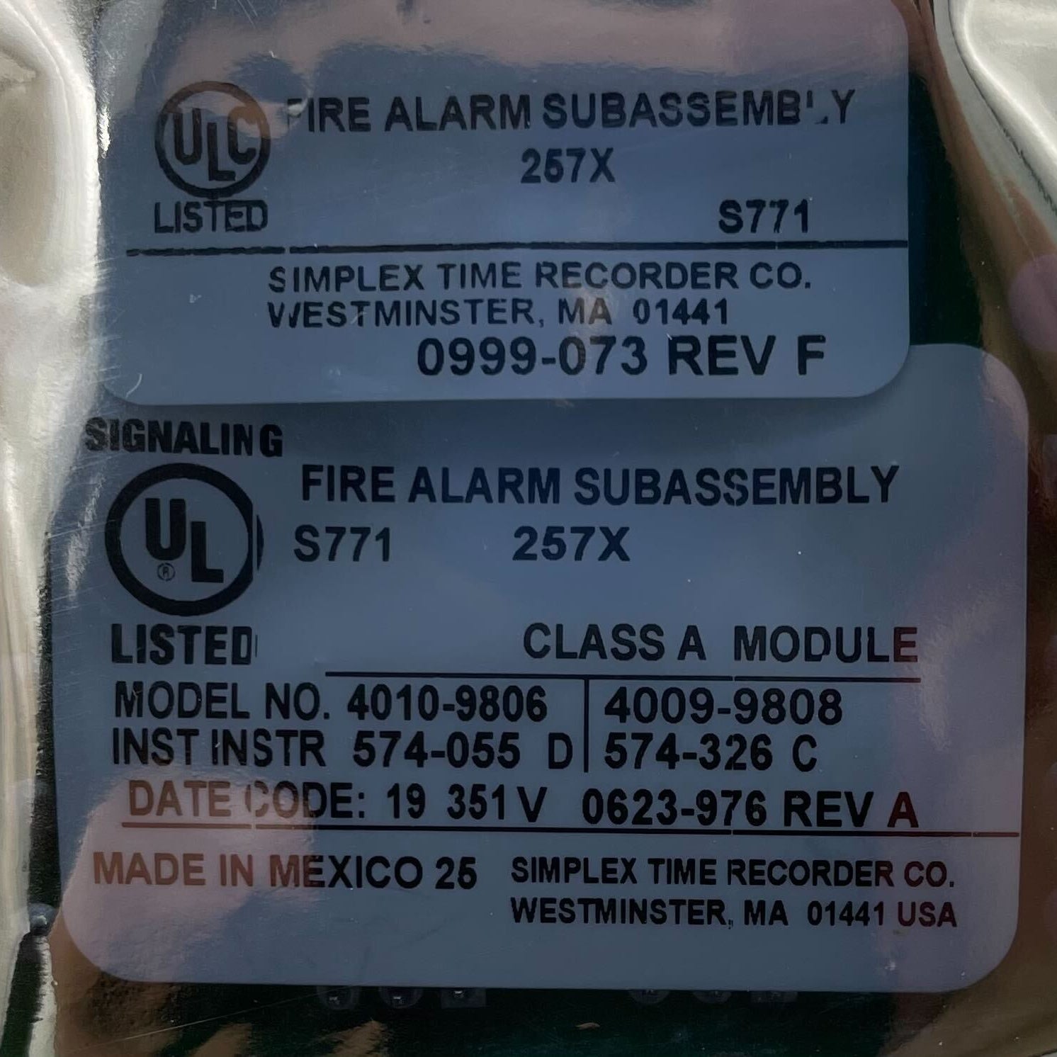Simplex 4010-9806 Class A Nac Adapter - The Fire Alarm Supplier