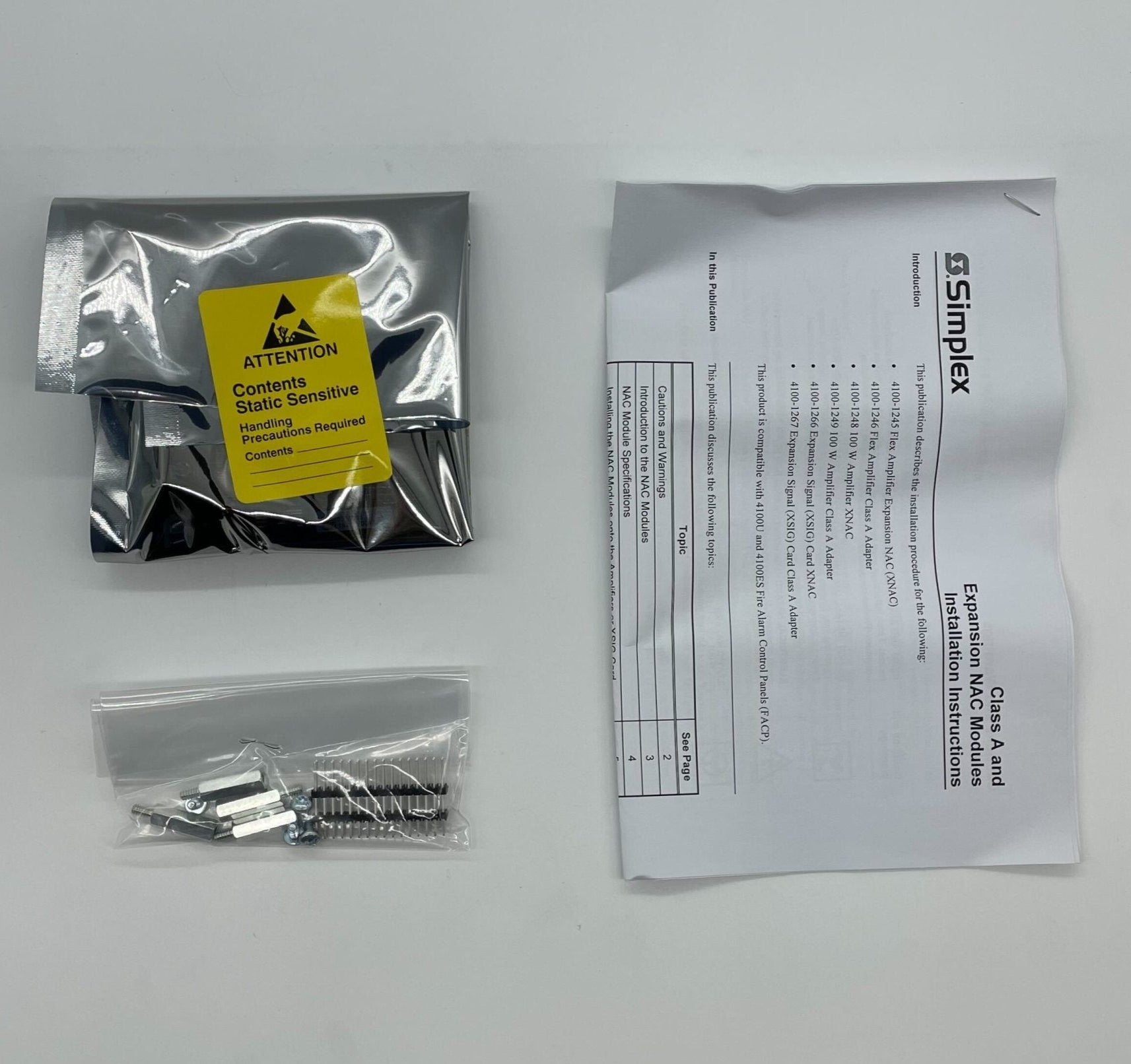 Simplex 4100-1266 Expansion Nac Card - The Fire Alarm Supplier