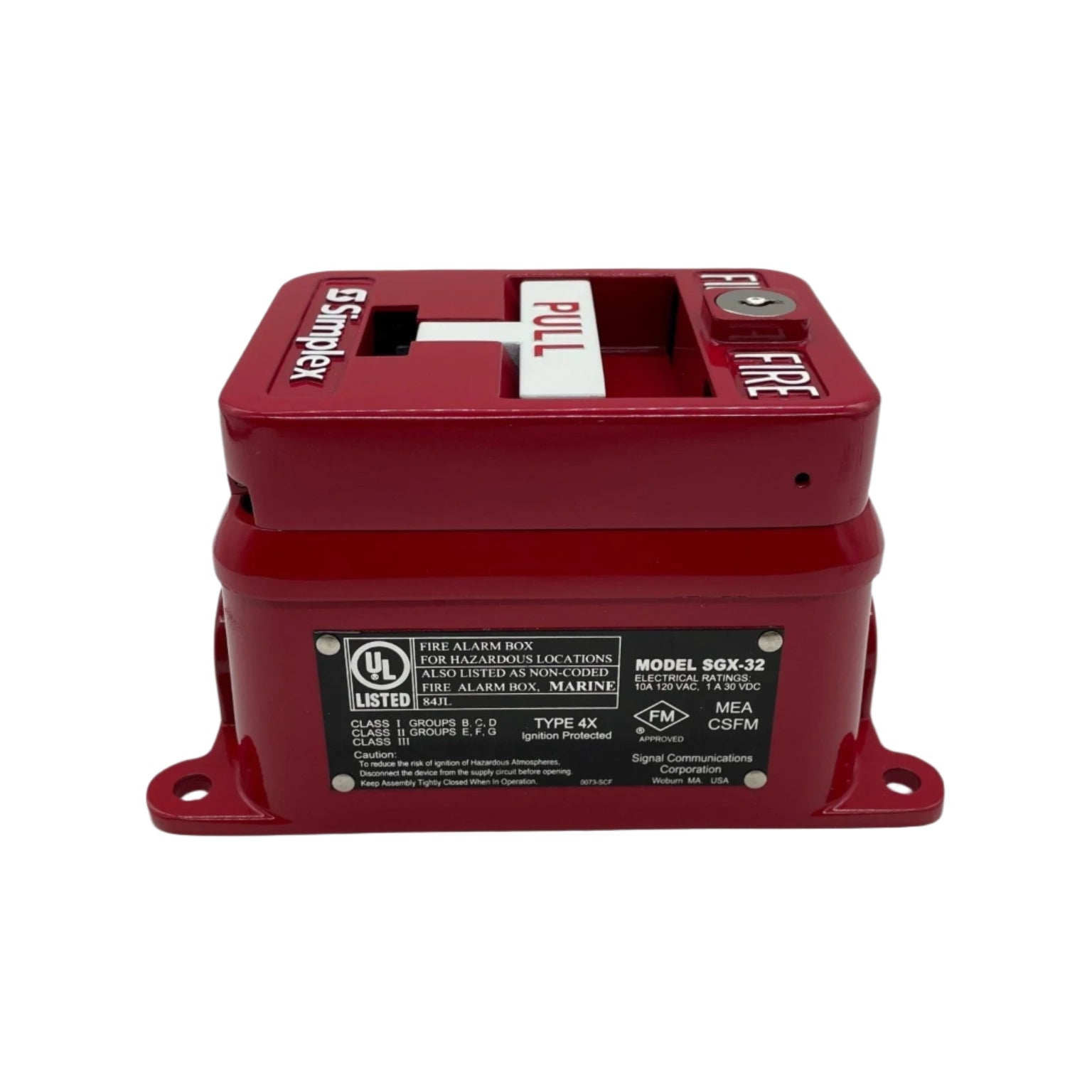 Simplex 2099-9144 Explosion-Proof Weatherproof Pull Station - The