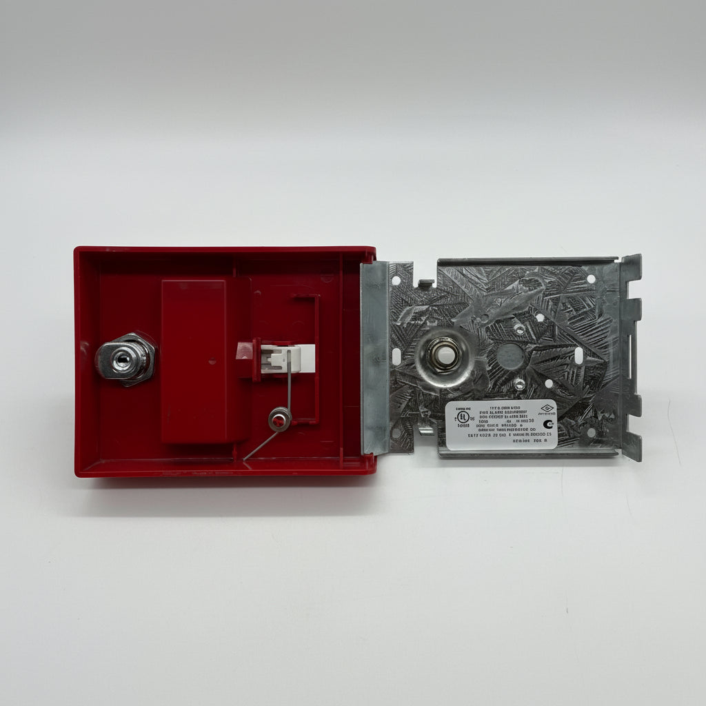 Simplex 2099-9755 non-coded single action manual pull station for fire alarm systems.