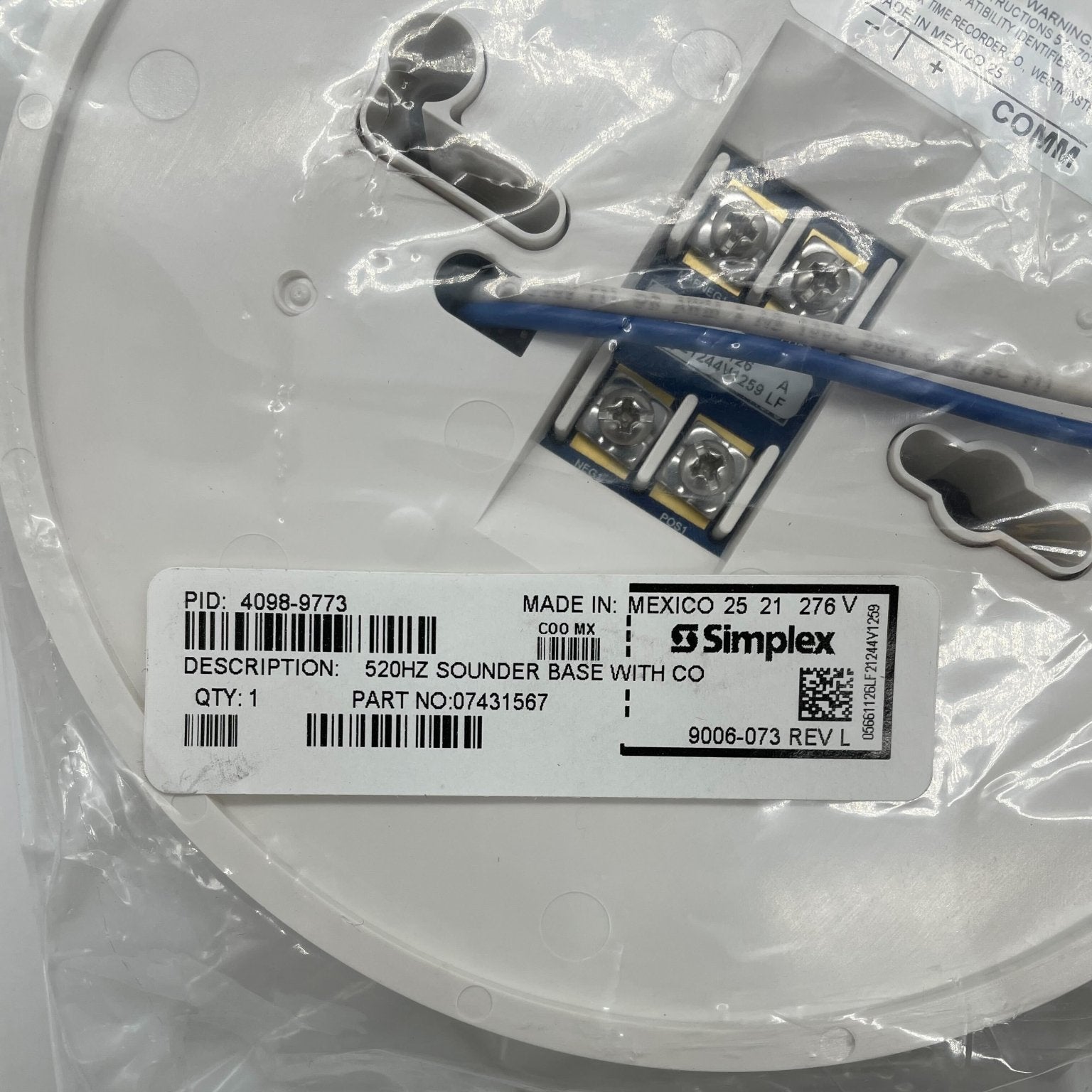 Simplex 4098-9773 - The Fire Alarm Supplier