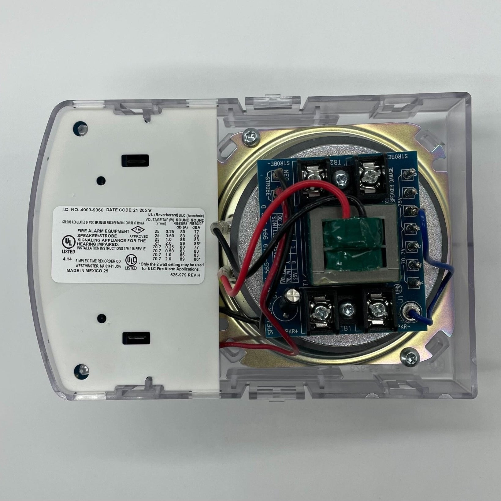 Simplex 4903-9360 - The Fire Alarm Supplier